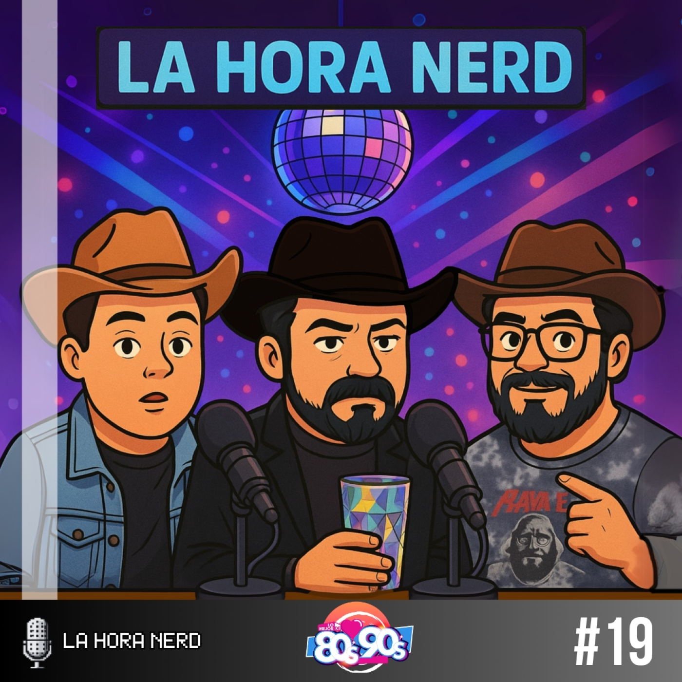 La Hora Nerd #19 ‐ 80´s y 90´s ft. Gabo Quintana "Por Fin" episode artwork