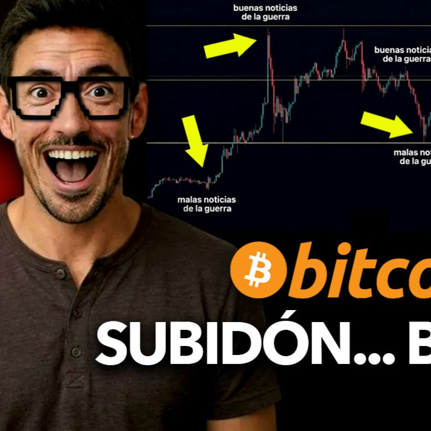 Bitcoin: ¡Subidón - Bajón - Subidón - Bajón!