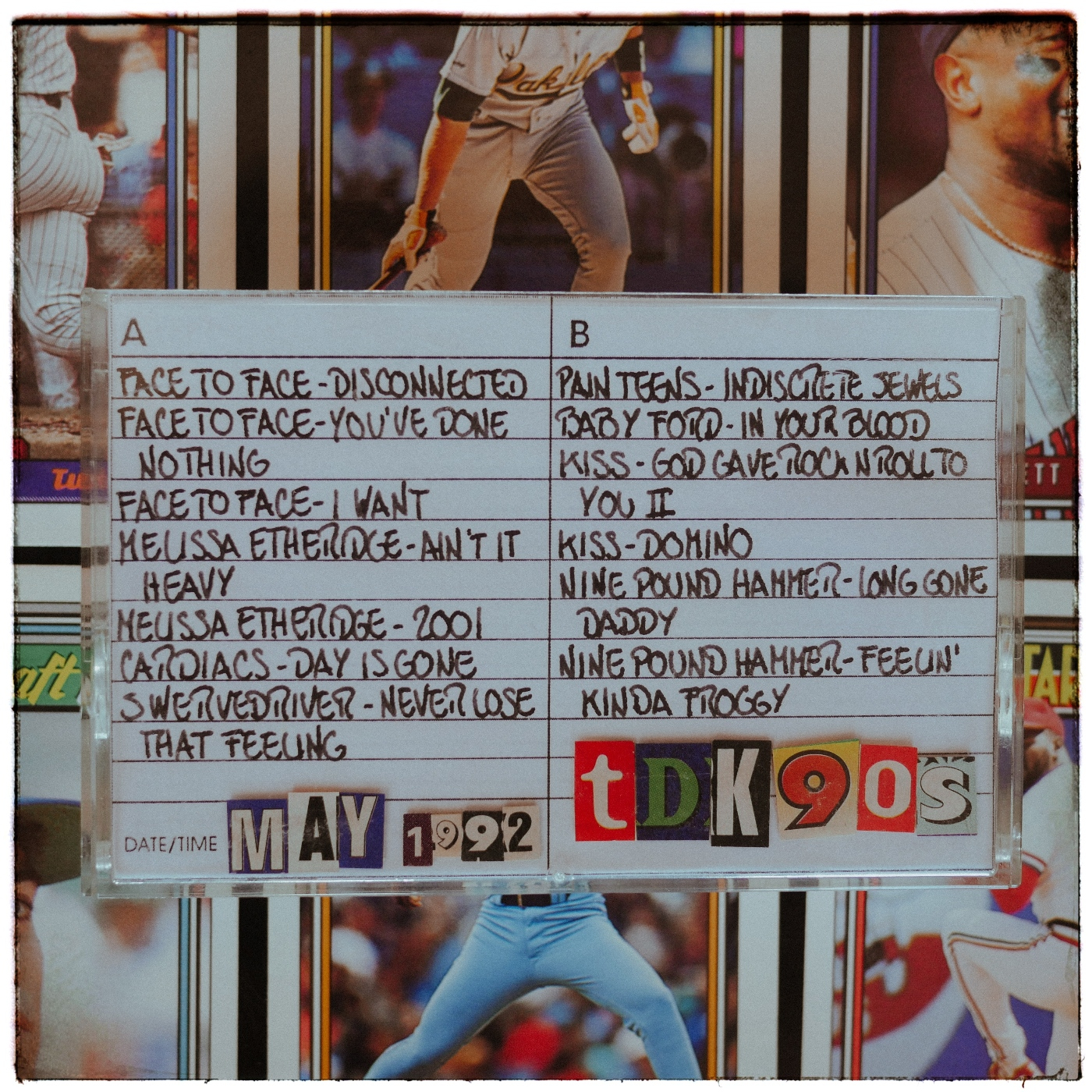 TDK 90s #106 - Mayo 1992 (Face To Face - Melissa Etheridge - Swervedriver) episode artwork
