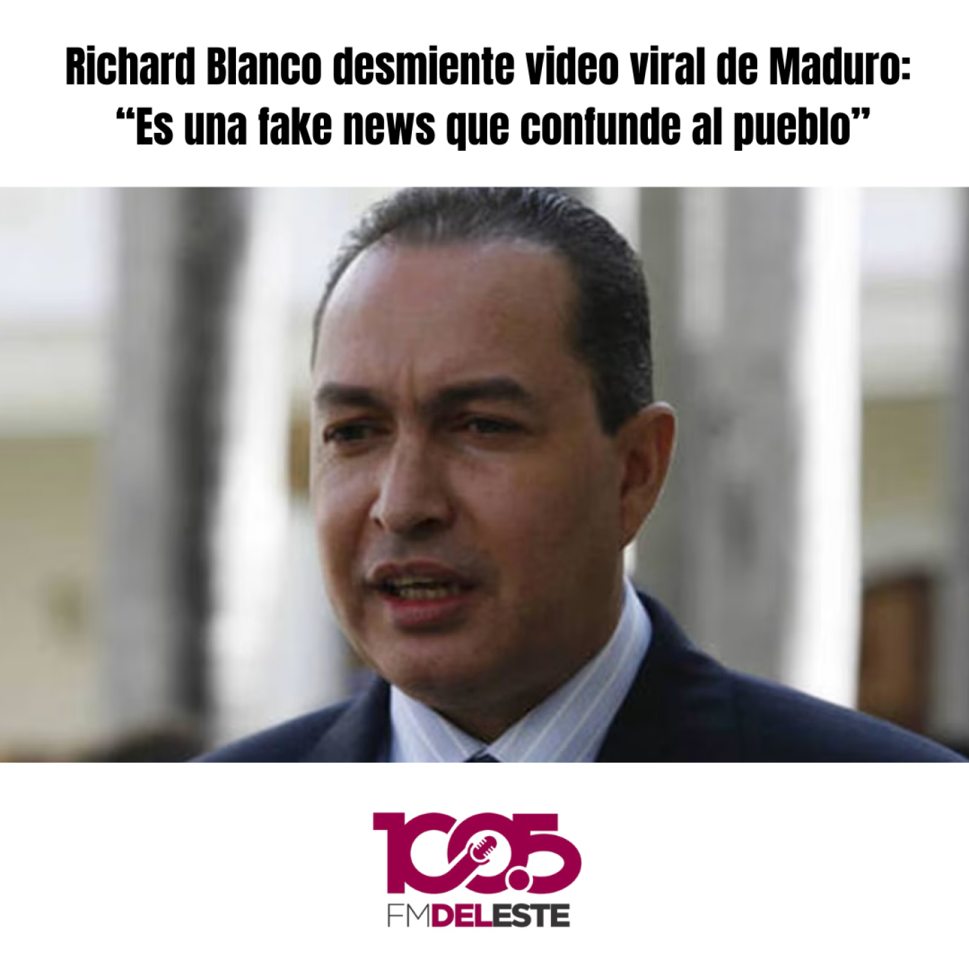 Richard Blanco desmiente a Maduro: “No es cierto que liberará presos políticos" episode artwork