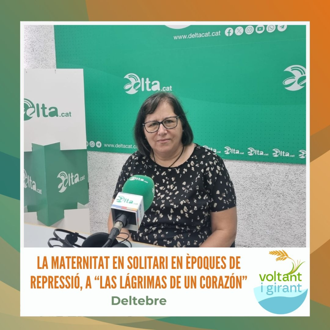 La maternitat en solitari en èpoques de repressió, a “Las lágrimas de un corazón” episode artwork
