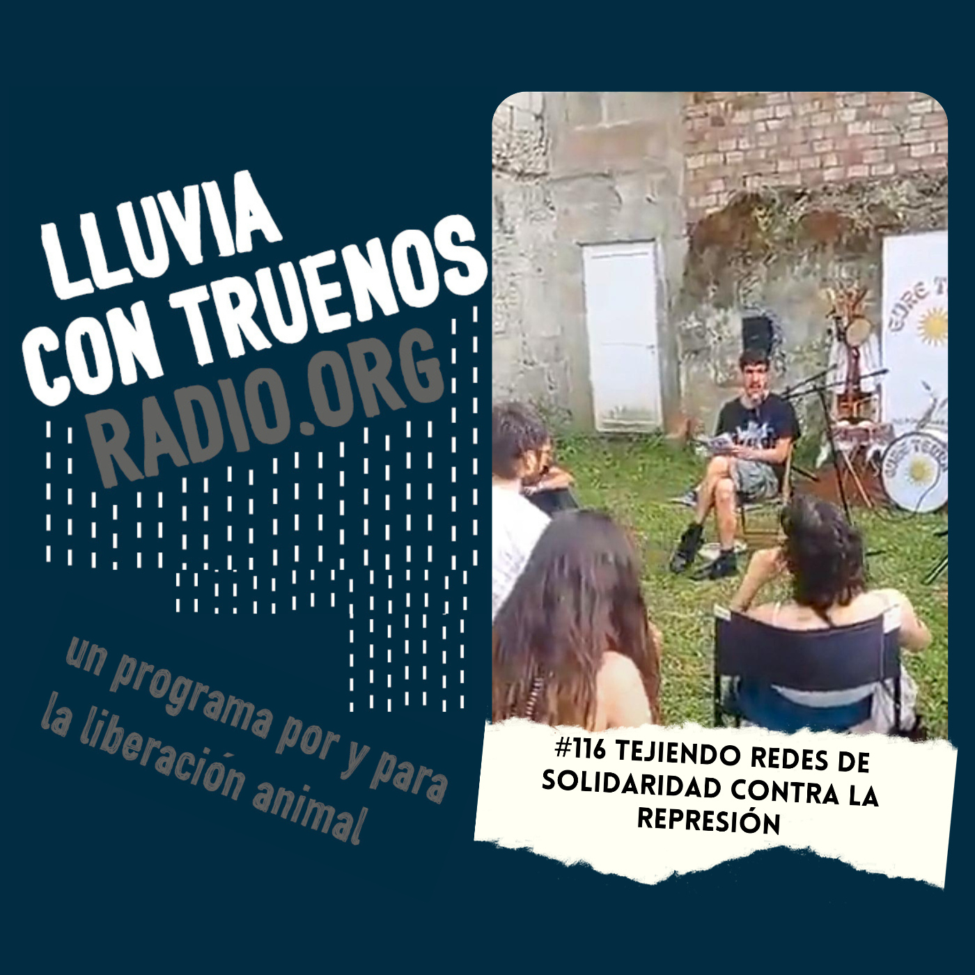 Lluvia con truenos radio