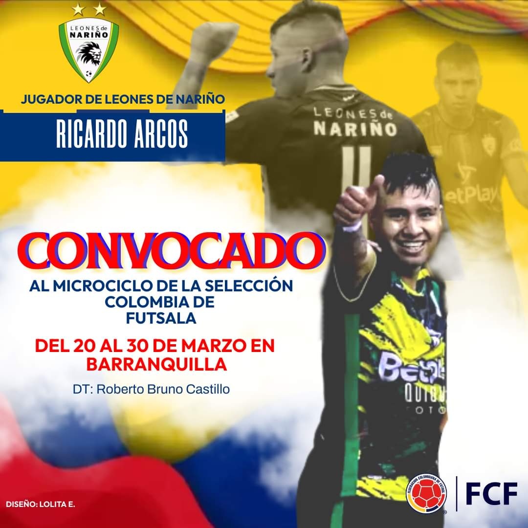 4 jugadores de Leones de Nariño convocados al microciclo con Selección  Colombia | Info D. Pasto - Radar Deportivo - Podcast en iVoox
