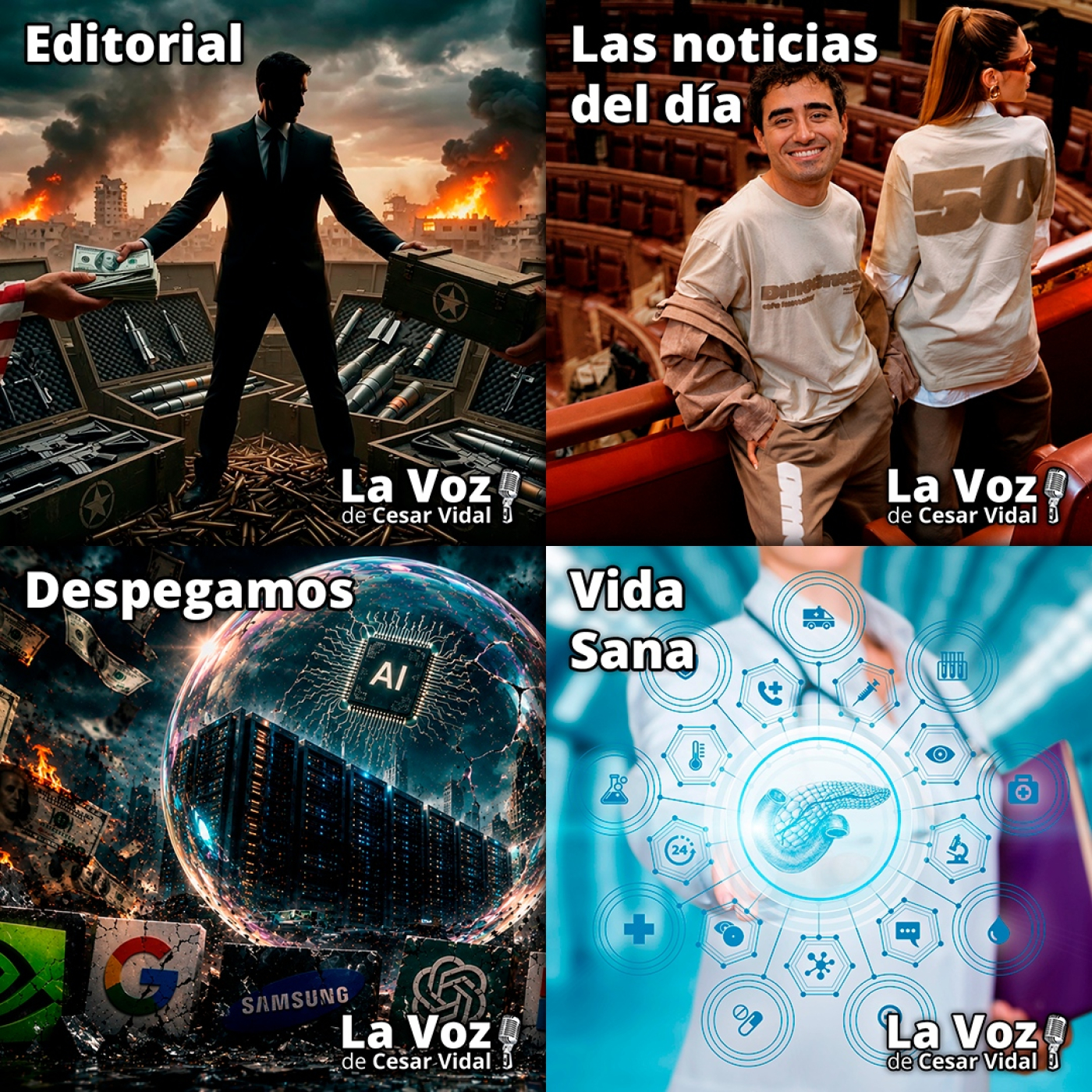 Programa Completo de La Voz de César Vidal - 07/07/26 episode artwork
