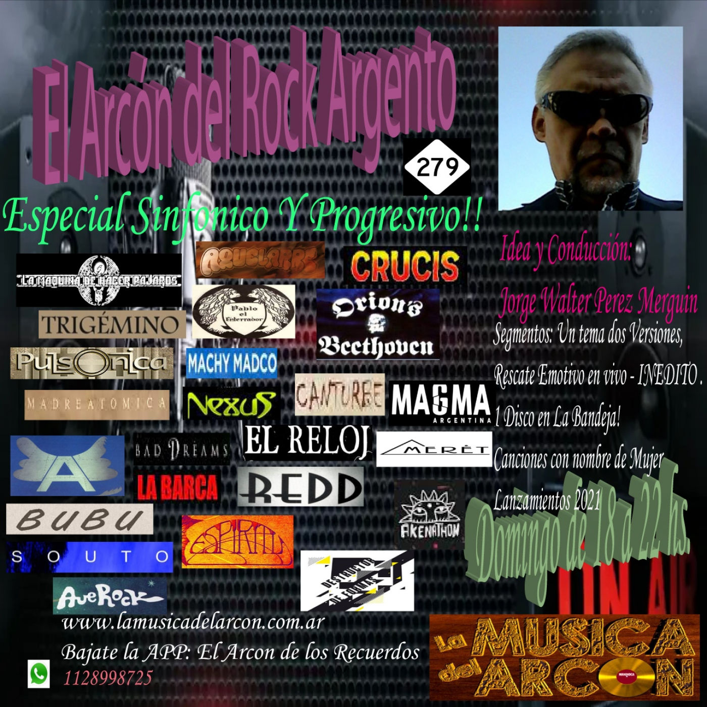 El Arcon del Rock Argento - Emision n° 279 - Rock Sinfonico y Progresivo - 13-03-2022 episode artwork