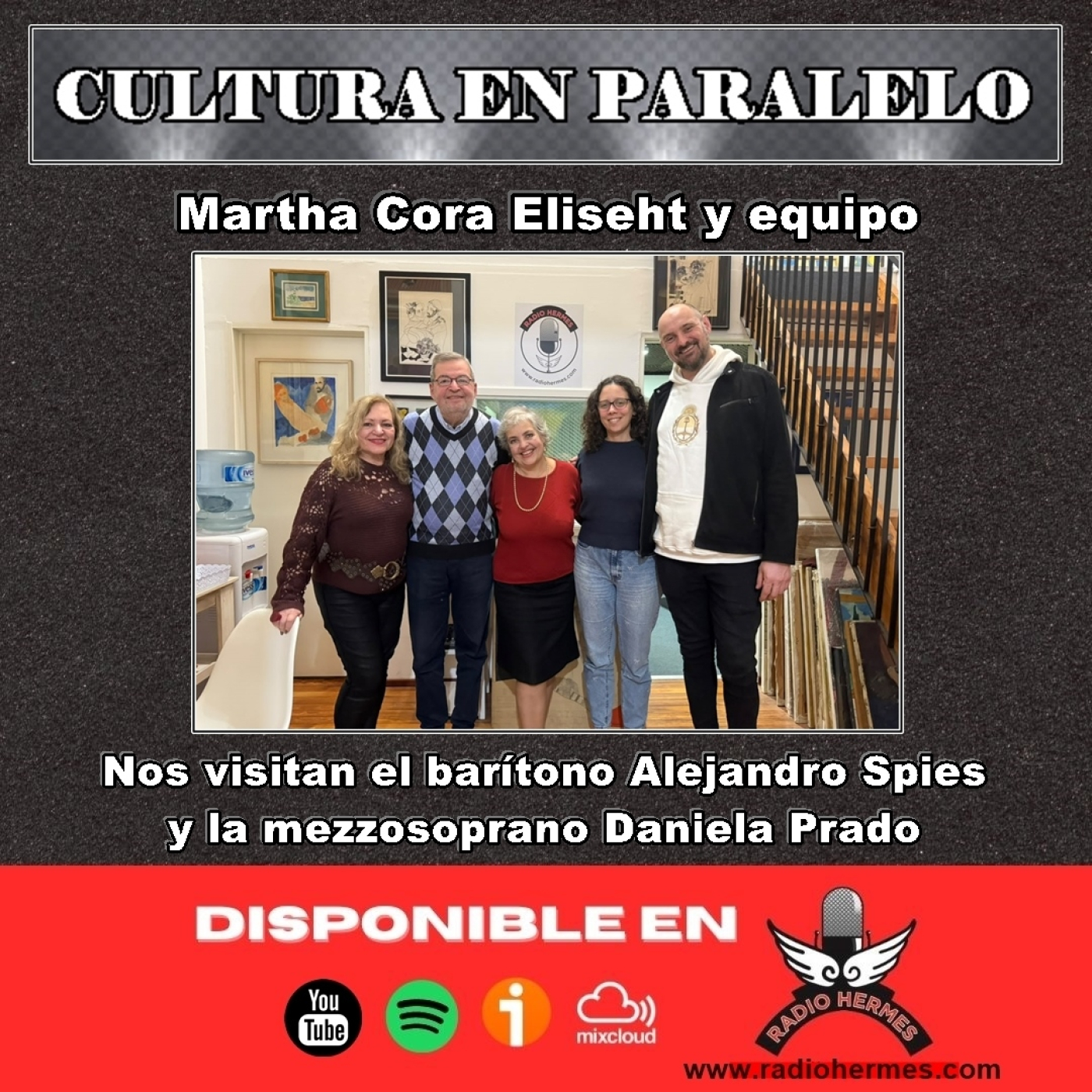023 - Cultura en paralelo - 26-08-04 - Daniela Prado - Alejandro Spies episode artwork