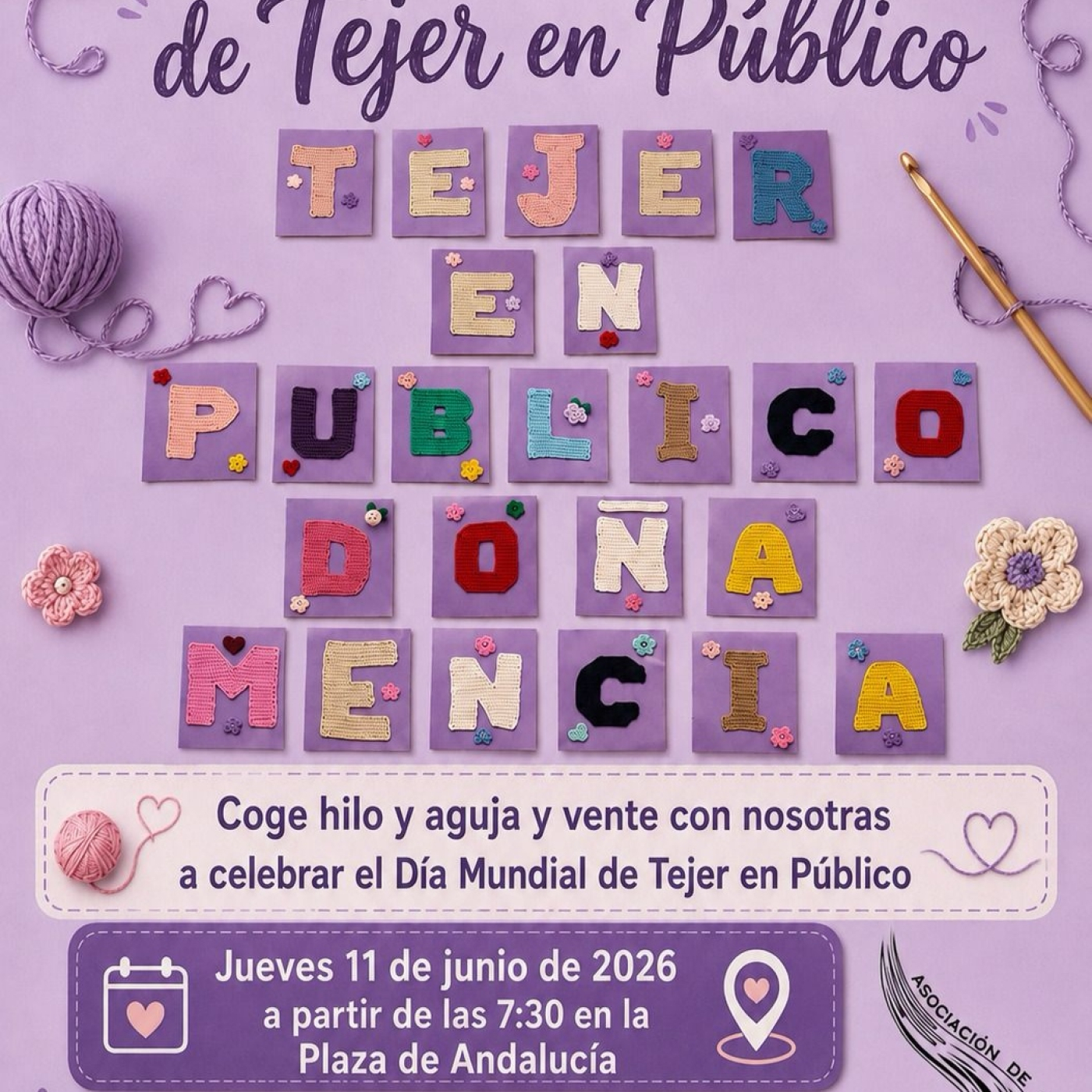 Doña Mencía celebra el Día de Tejer en Público este jueves episode artwork