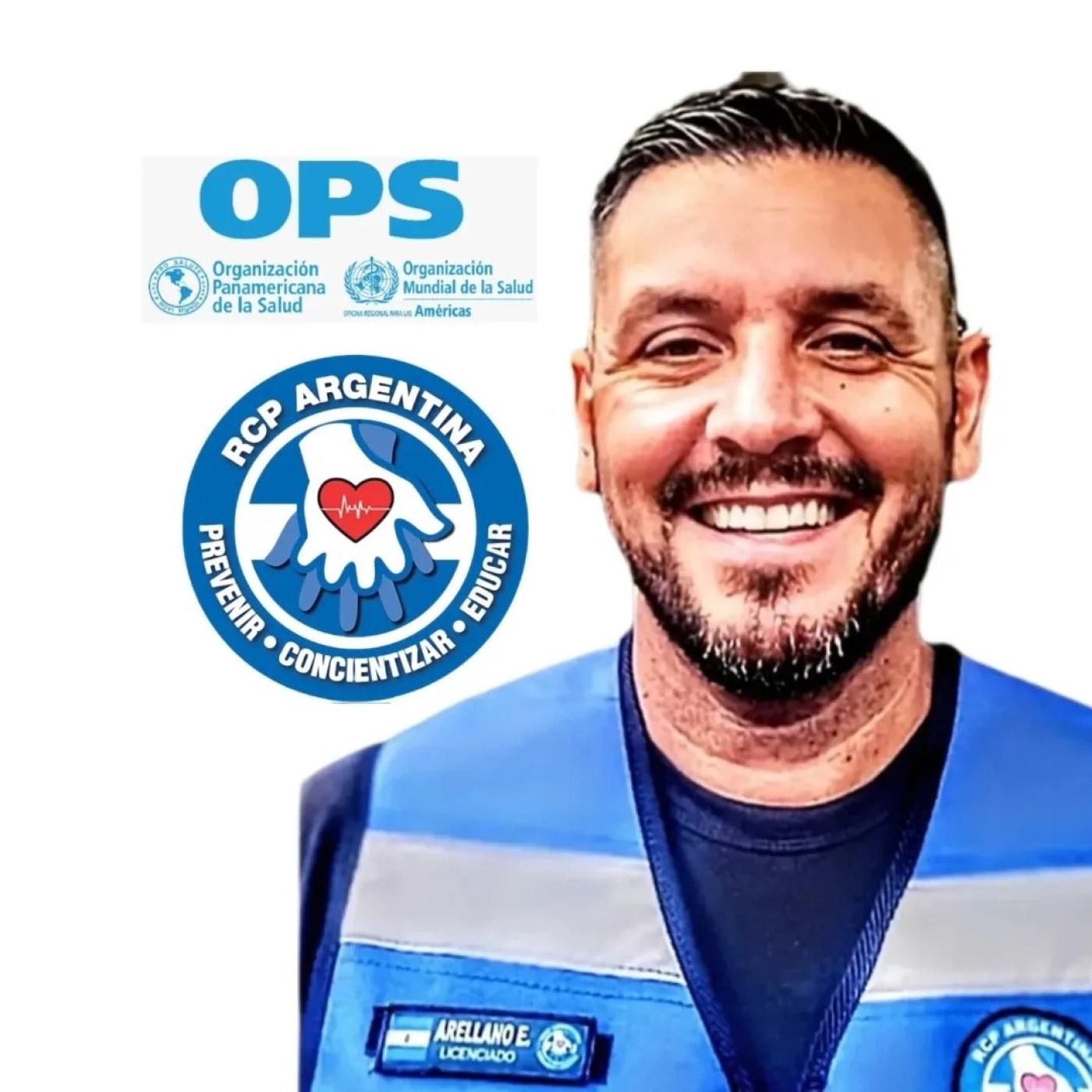 Lic. Eduardo Arellano (MN 66.988, Emergentólogo, Sanitarista y Director de RCP Argentina) En Foco @DARIOLOPREITE