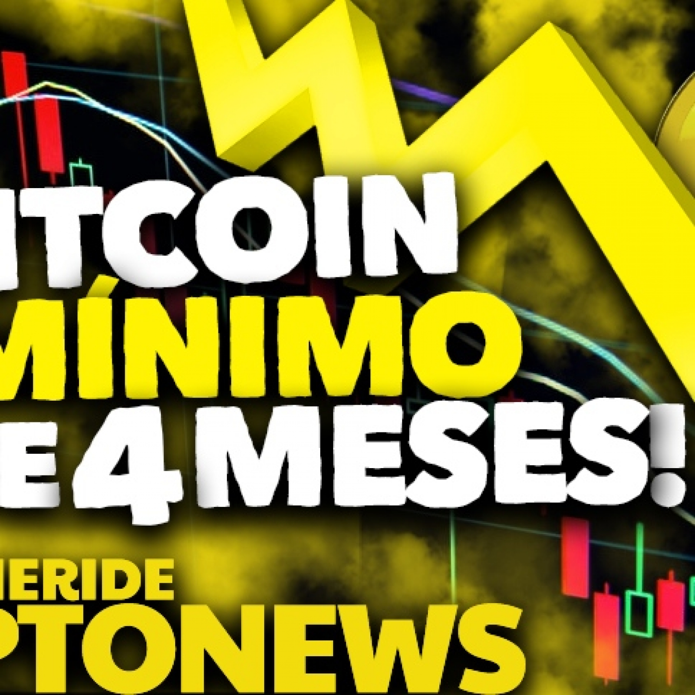 ¡BITCOIN, MINÍMO DE 4 MESES!