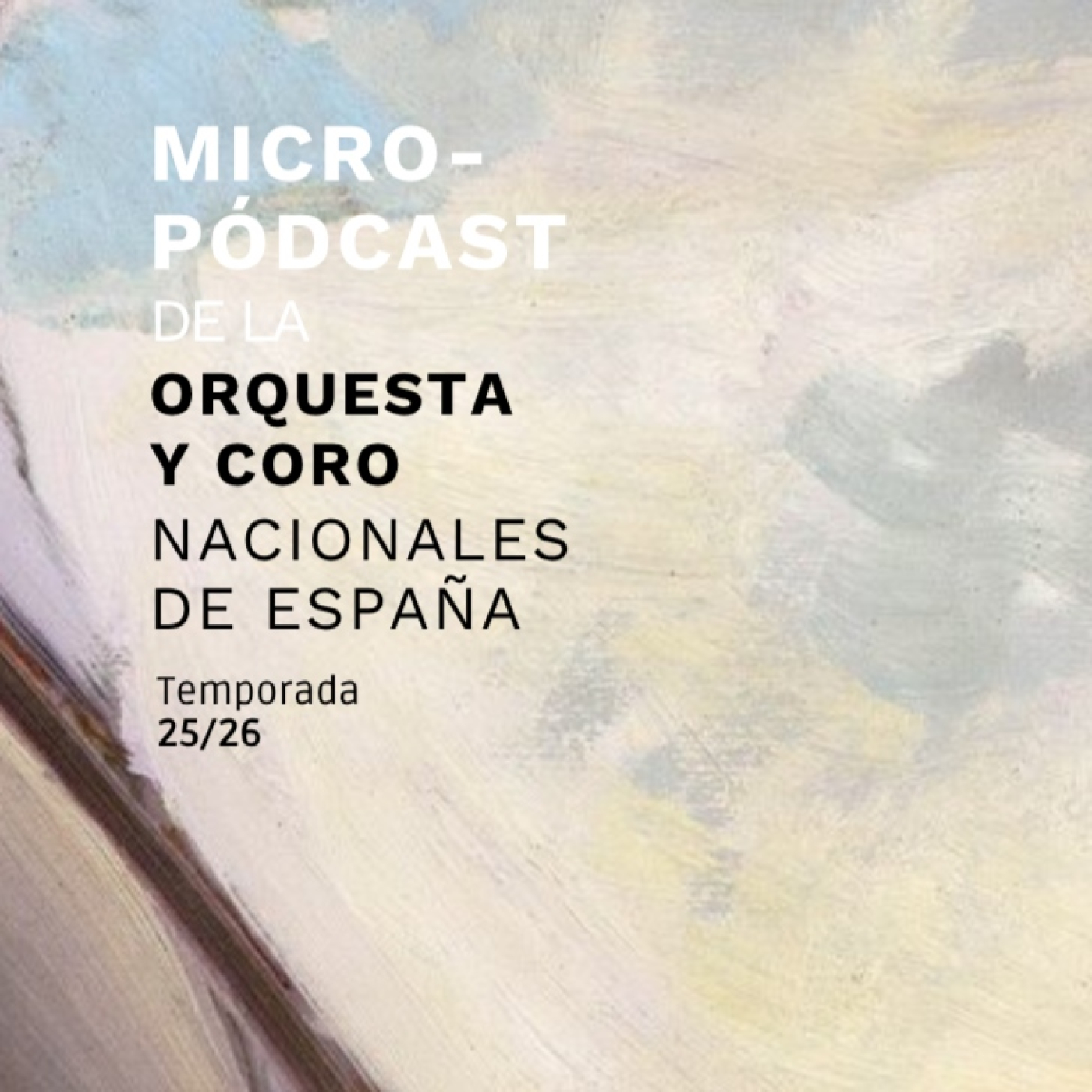 Desde la bancada del coro con Mª Esther Garralón, soprano del Coro Nacional de España