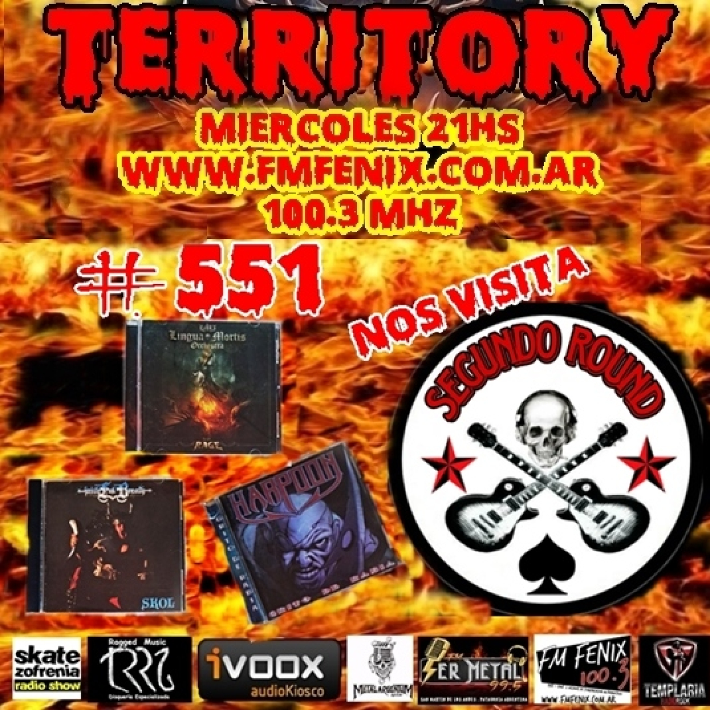TERRITORY RADIO #551 (10-09-2025) SEGUNDO ROUND