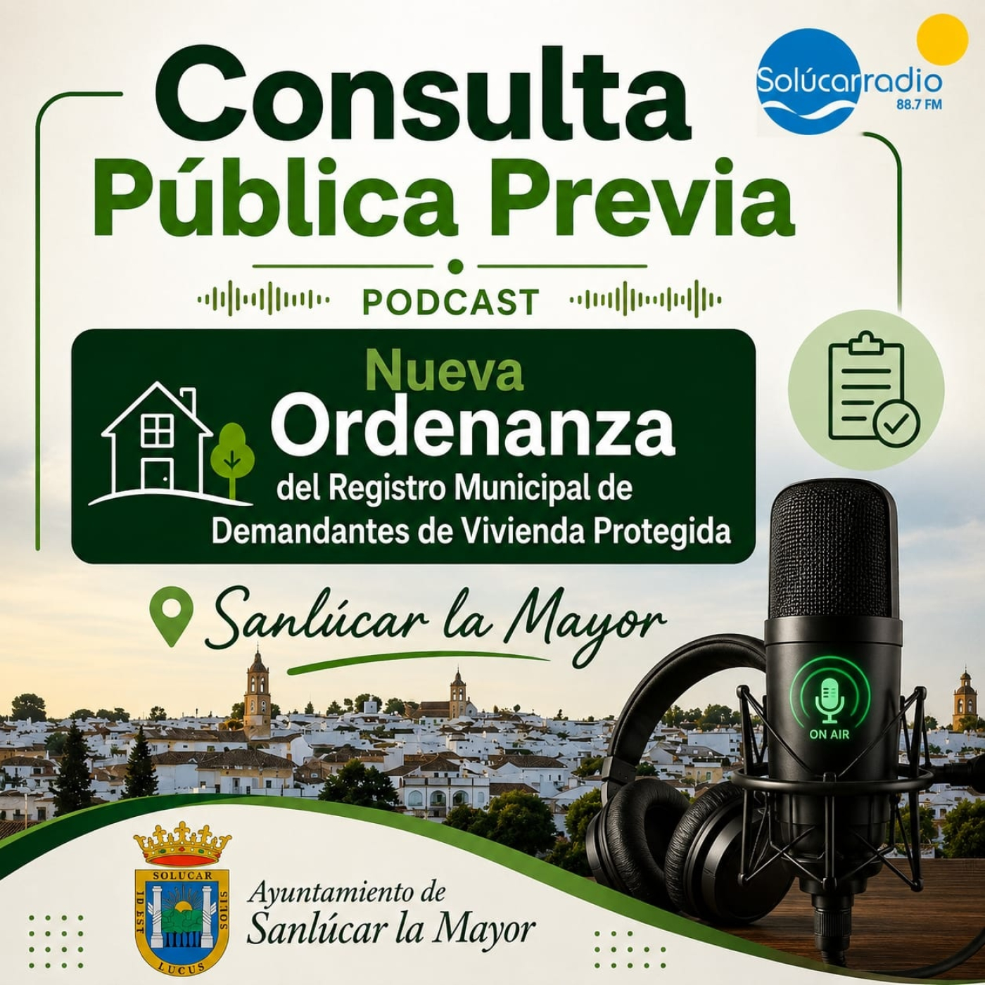 Consulta pública previa para la nueva Ordenanza del Registro Municipal de Demandantes de Vivienda Protegida episode artwork
