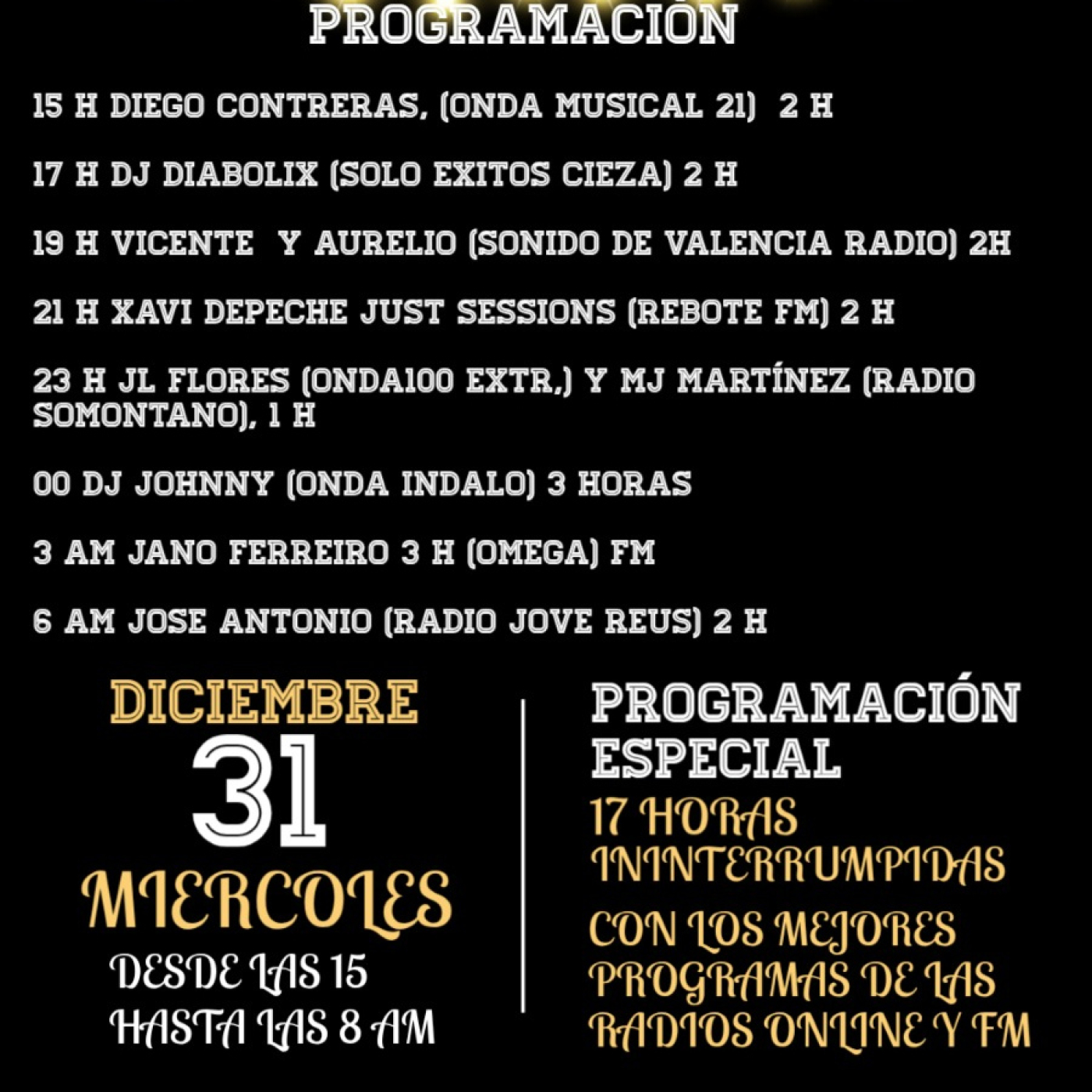Maratón de Radios en Nochevieja episode artwork
