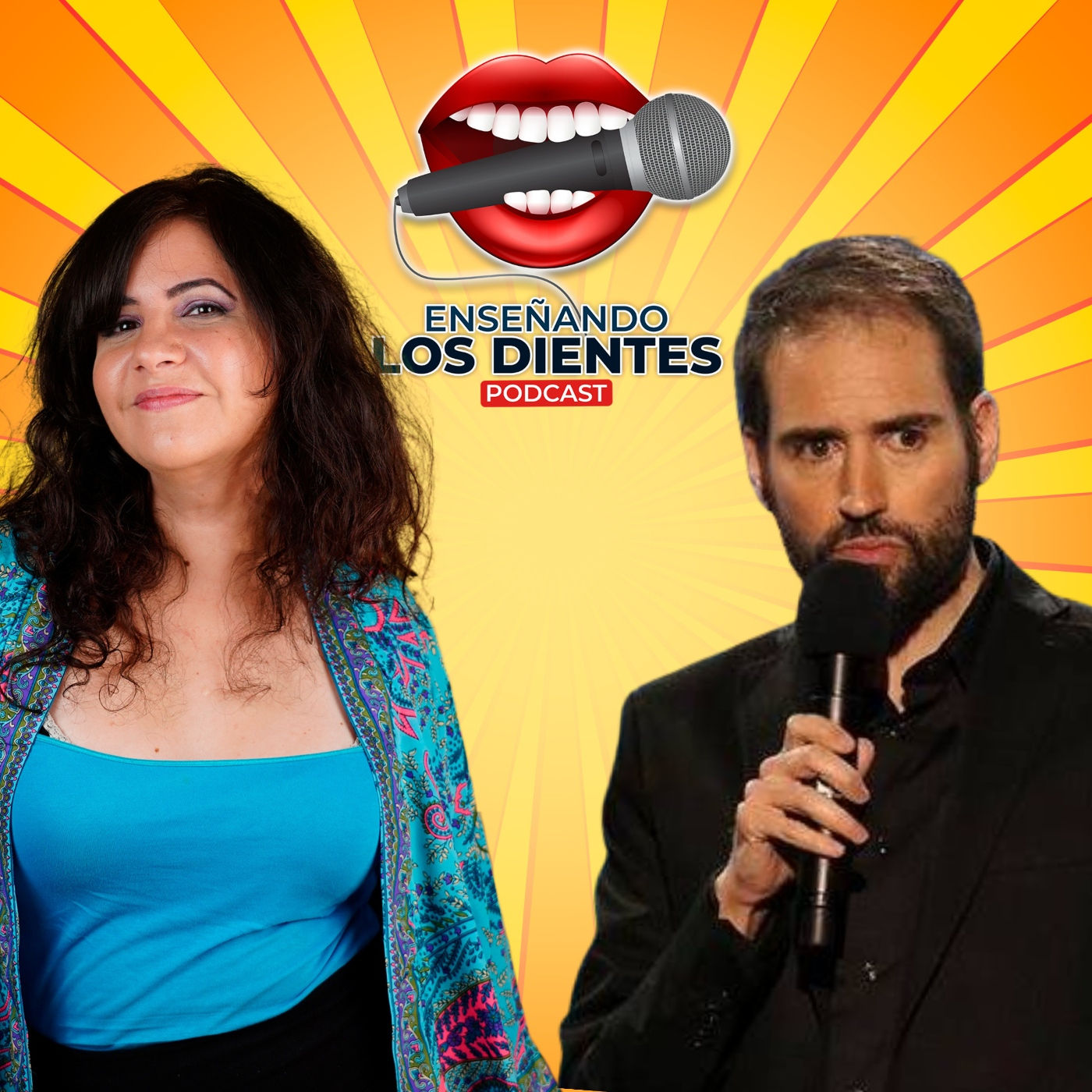 Enseñando los dientes