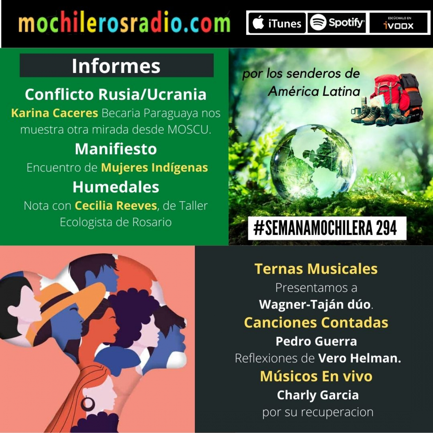 Mochileros 294 - 11 de Marzo 2022 episode artwork