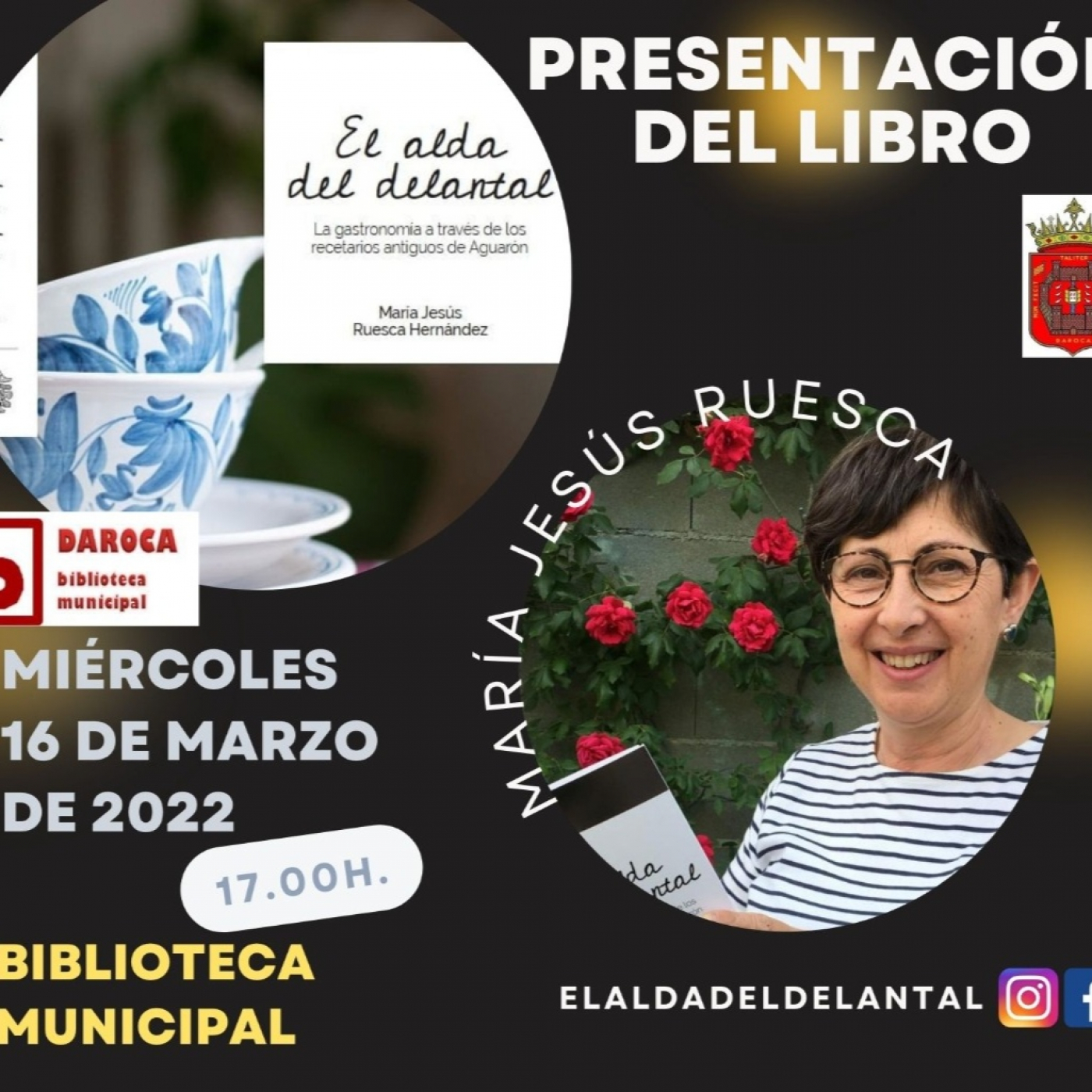 María Jesús Ruesca presenta 'El alda del delantal' en la Biblioteca de Daroca episode artwork