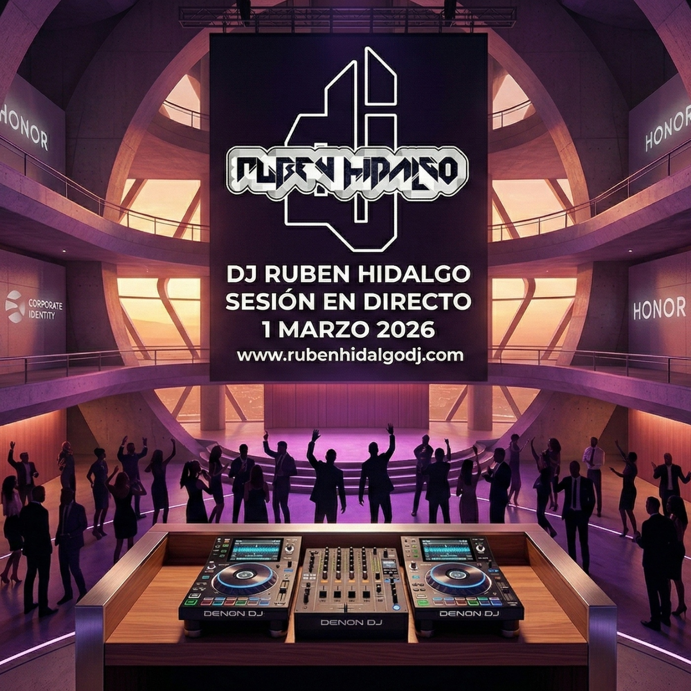 Dj Ruben Hidalgo - Sesión en Directo - 1 Marzo 2026 - www.rubenhidalgodj.com episode artwork
