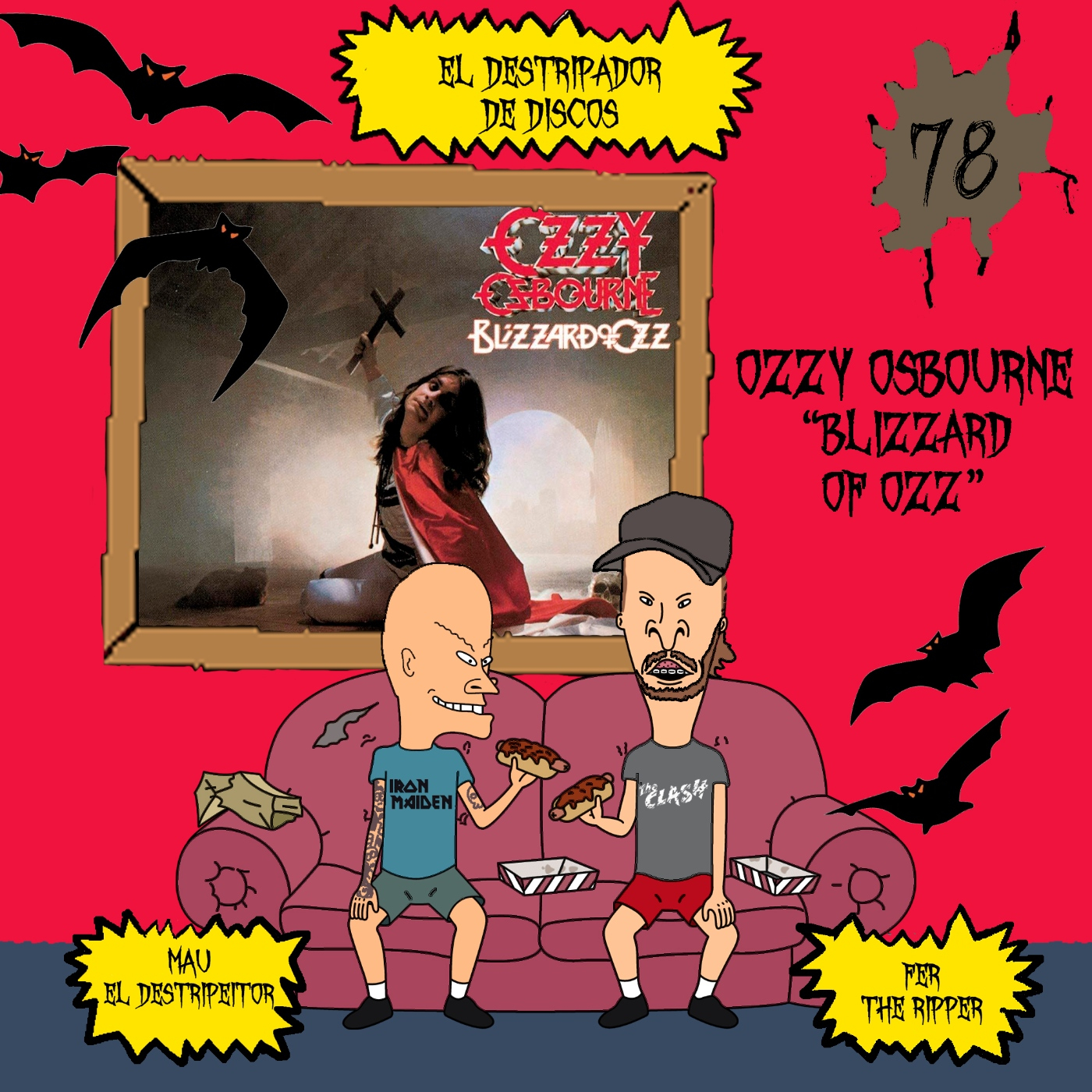 78# El Destripador De Discos OZZY OSBOURNE "BLIZZARD OF OZZ"