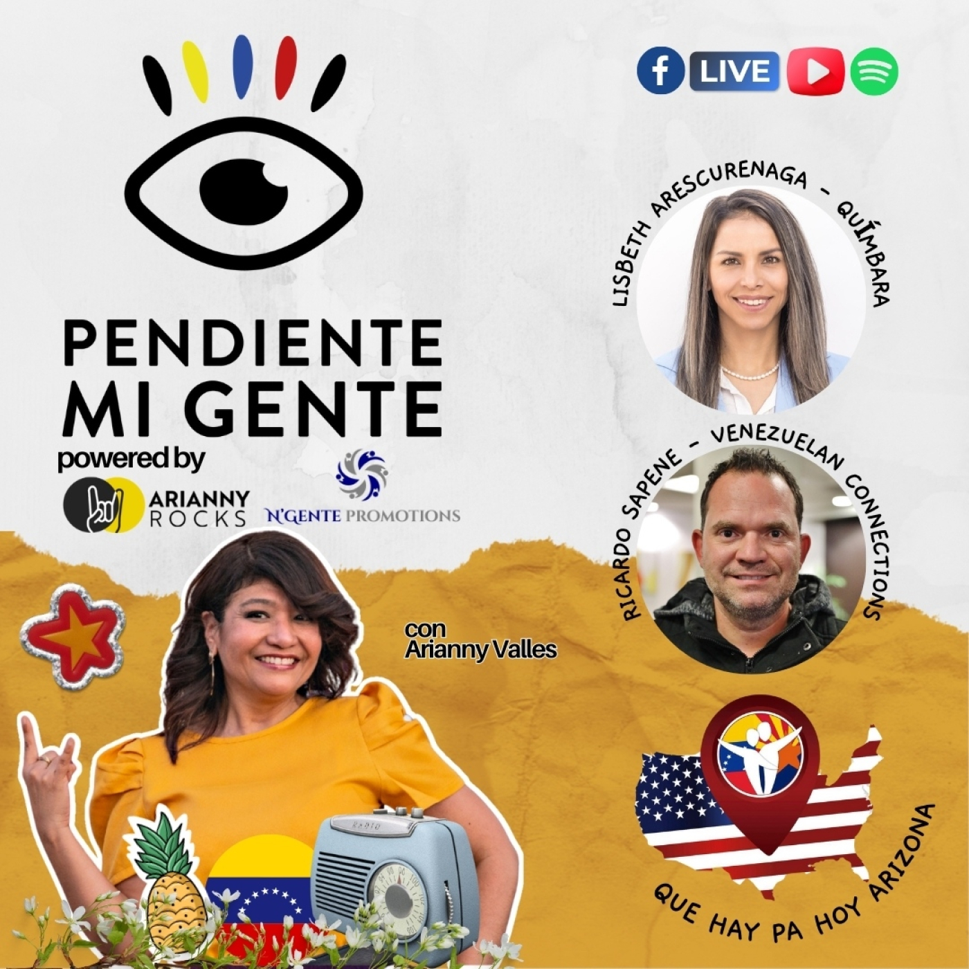 Pendiente Mi Gente
