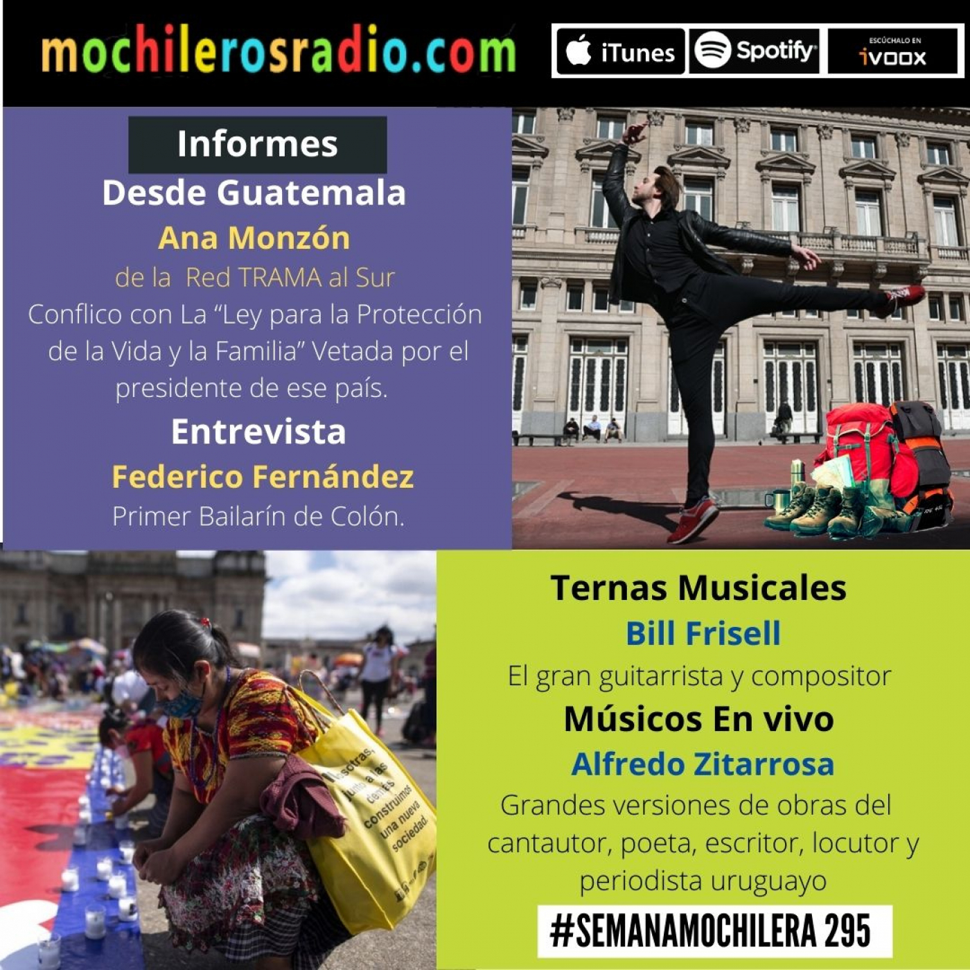 Mochileros 295 18 de Marzo 2022 episode artwork