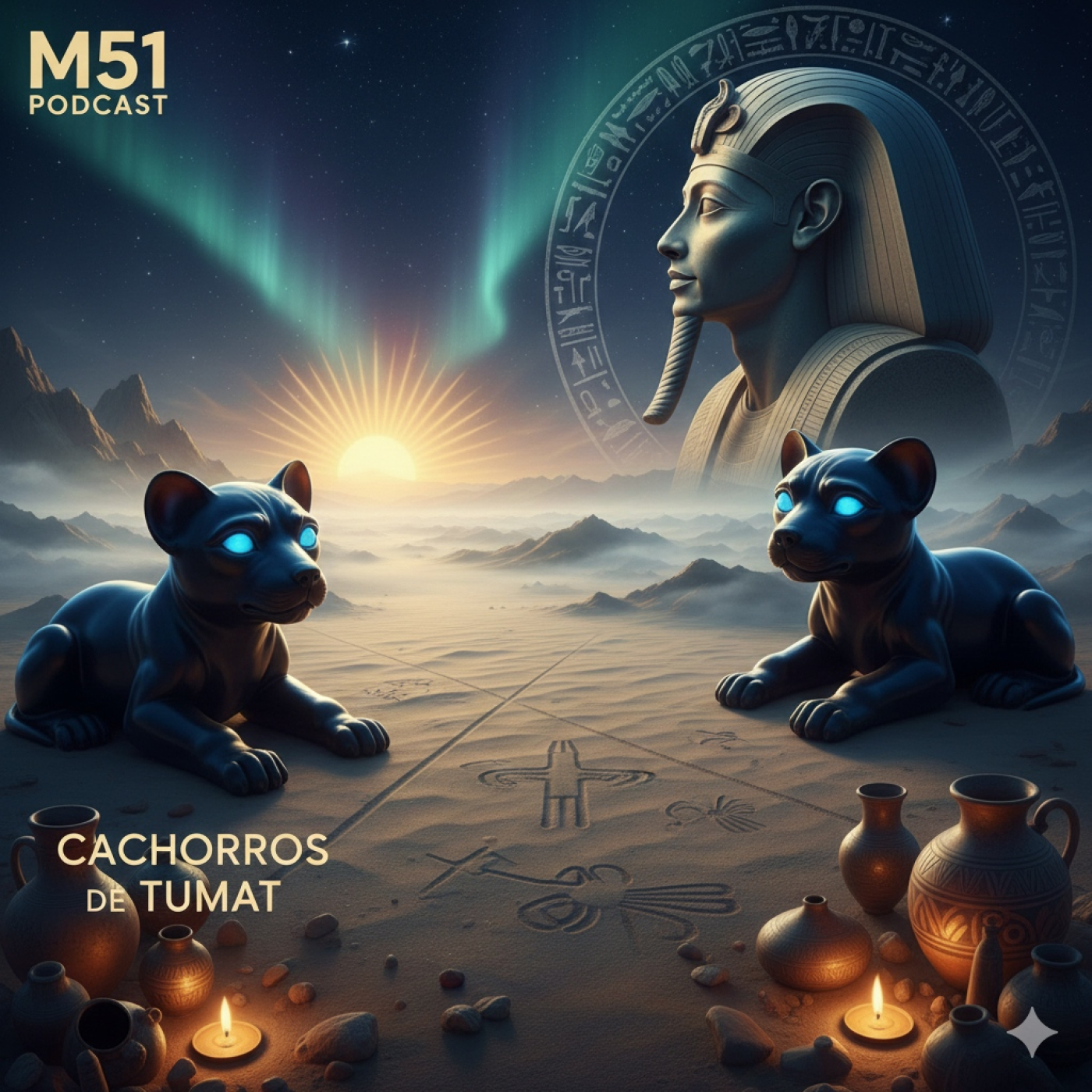 M51 T9X21 Misterios de Piedra y Hielo Alcolea, Tumat y la Tumba del Rey .