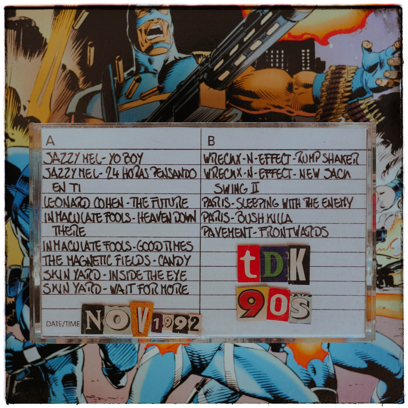 TDK 90s #131 - Noviembre 1992 (Jazzy Mel - Leonard Cohen - The Magnetic Fields) episode artwork