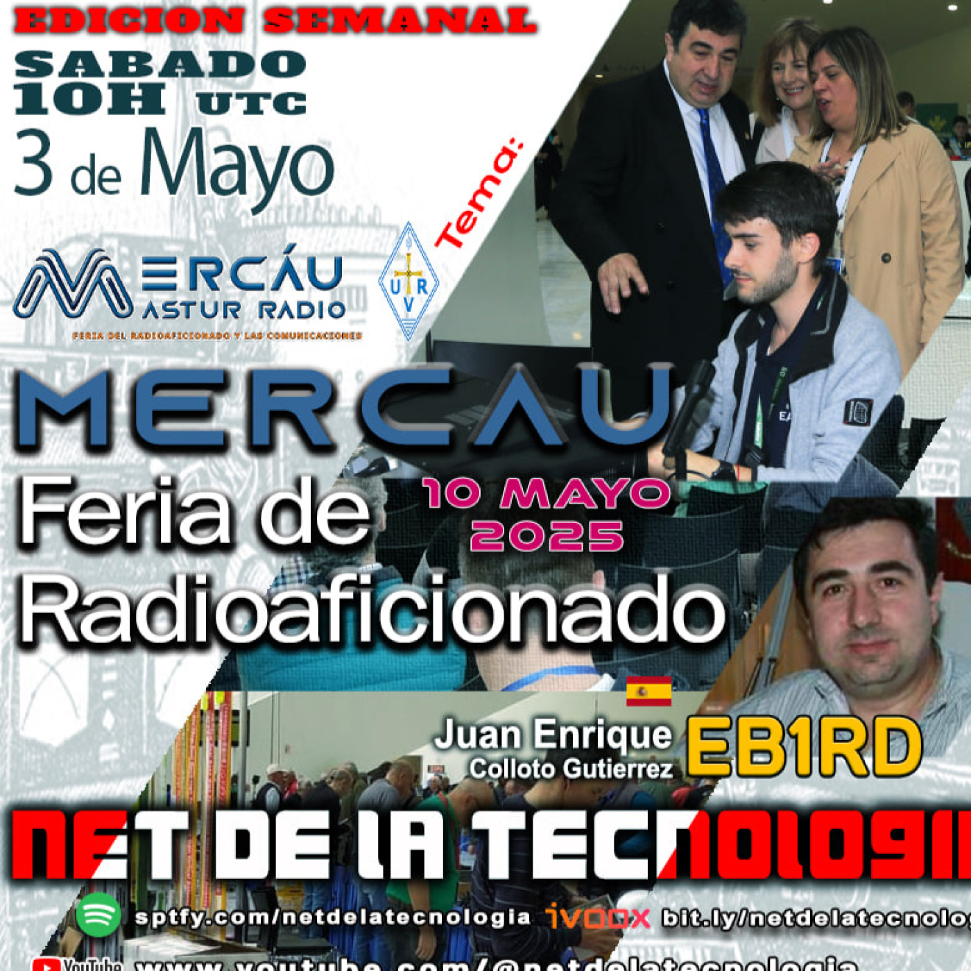 #490 El Mercau Feria de los radioaficionados por EB1RD Kike episode artwork