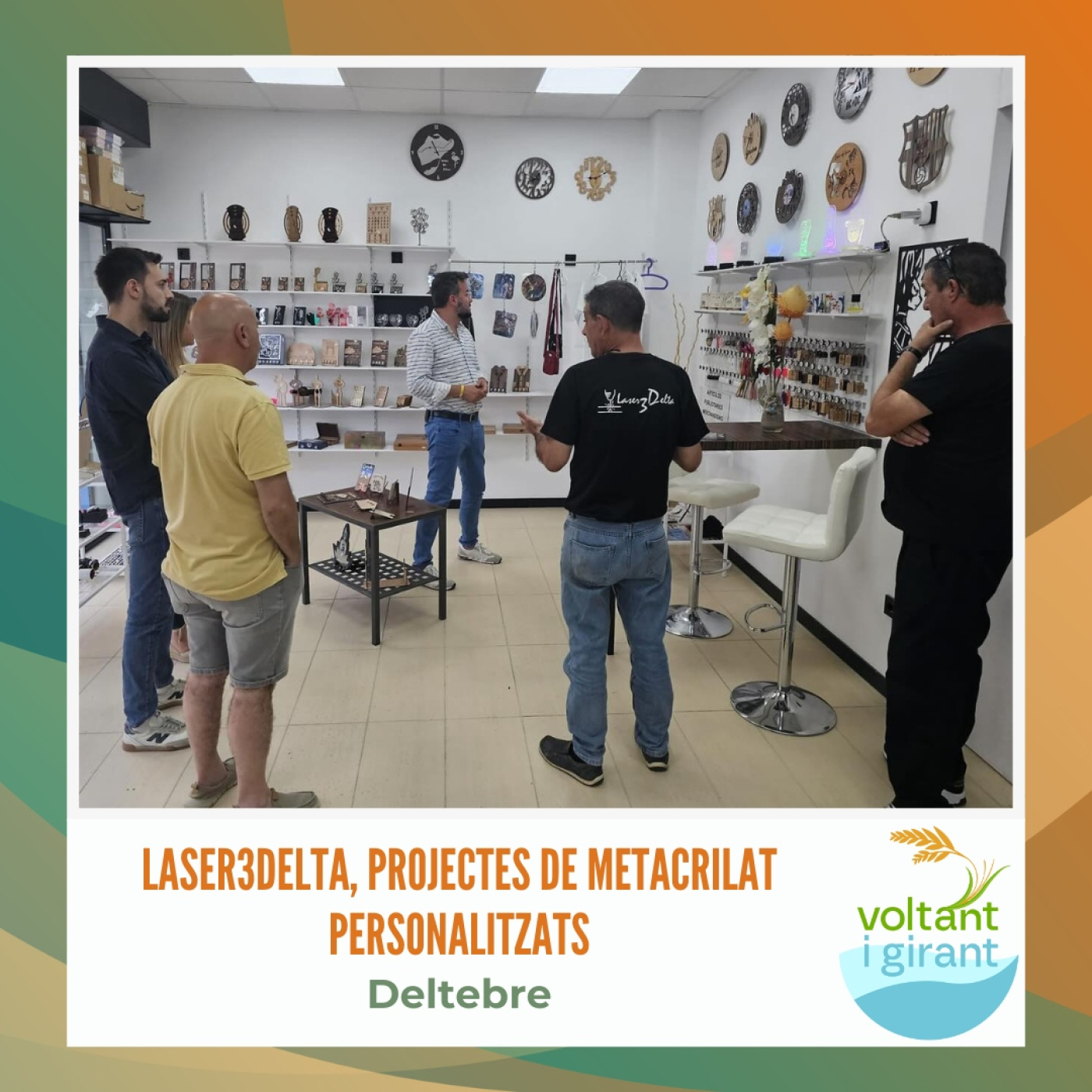 Laser3Delta, projectes de metacrilat personalitzats episode artwork