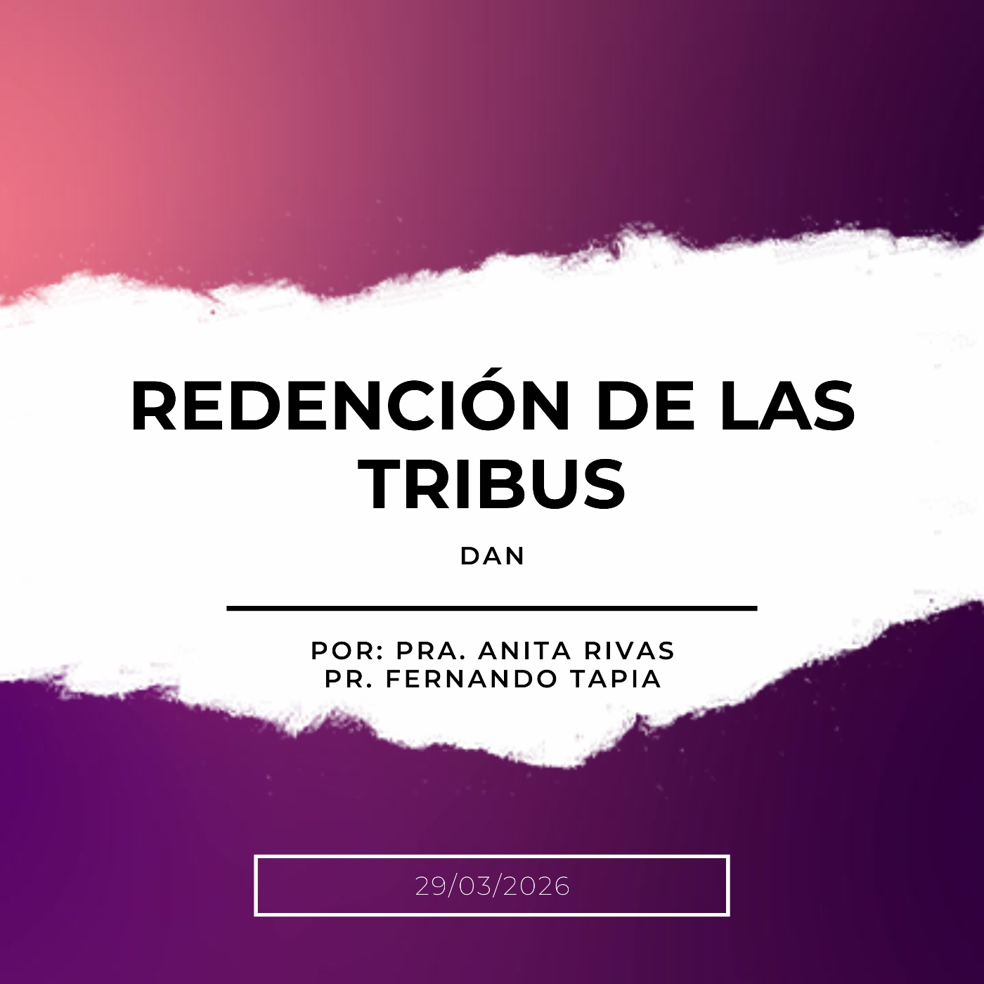 Prédica 29/03/2026: Redención de las tribus episode artwork