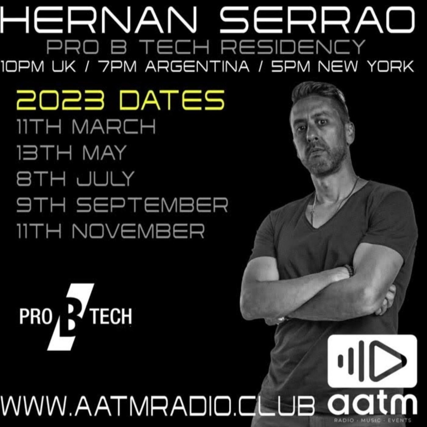 HERNAN SERRAO Gigs & Guest Mixes