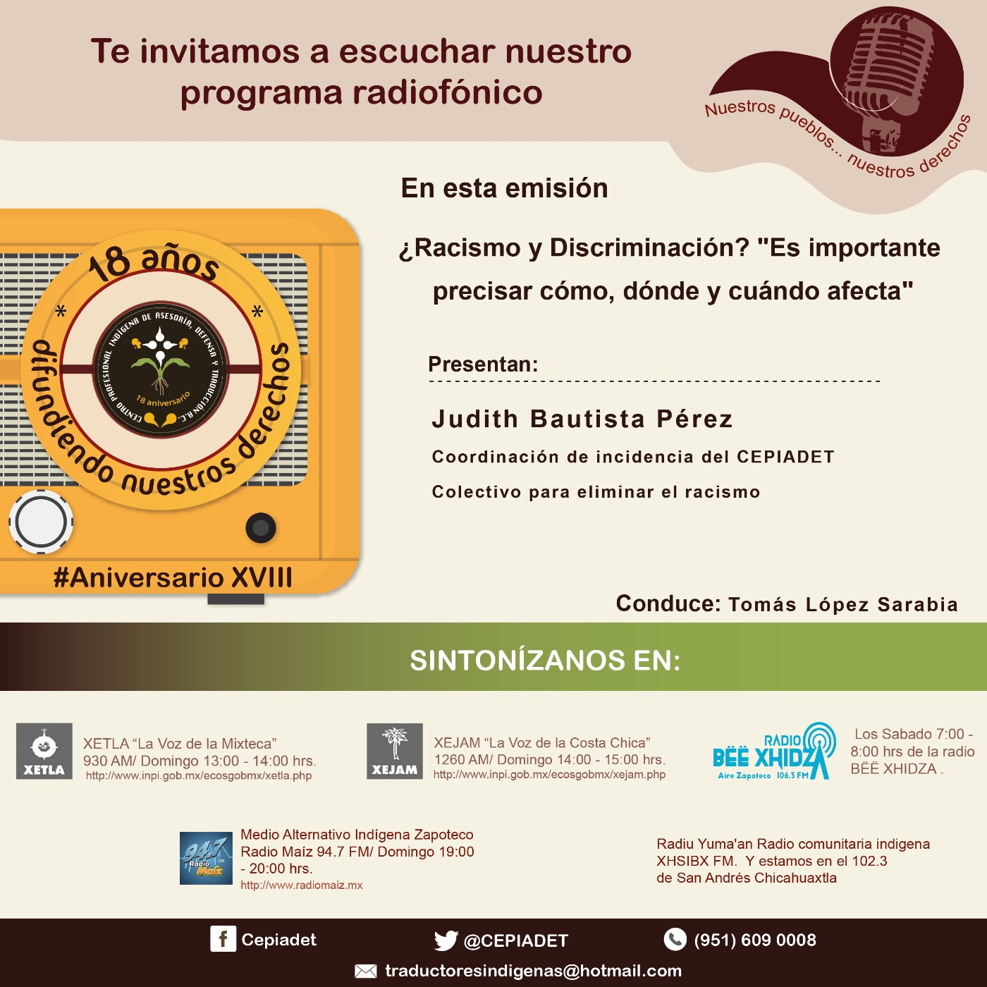 Nuestros Pueblos...Nuestros Derechos
