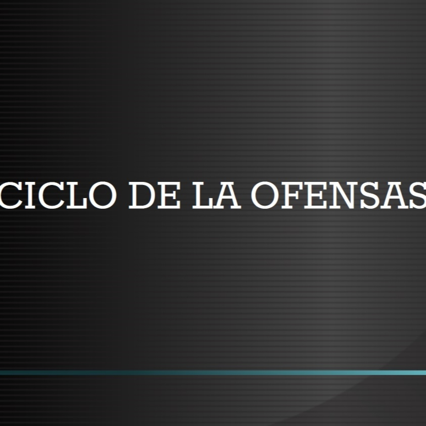 Ciclo de las ofensas episode artwork
