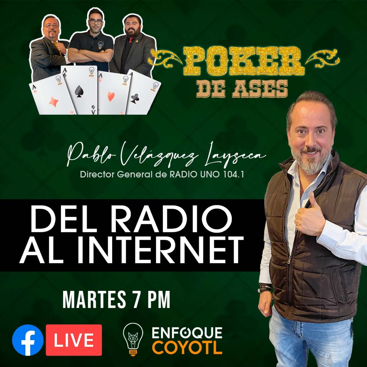POKER DE ASES - CON ENFOQUE