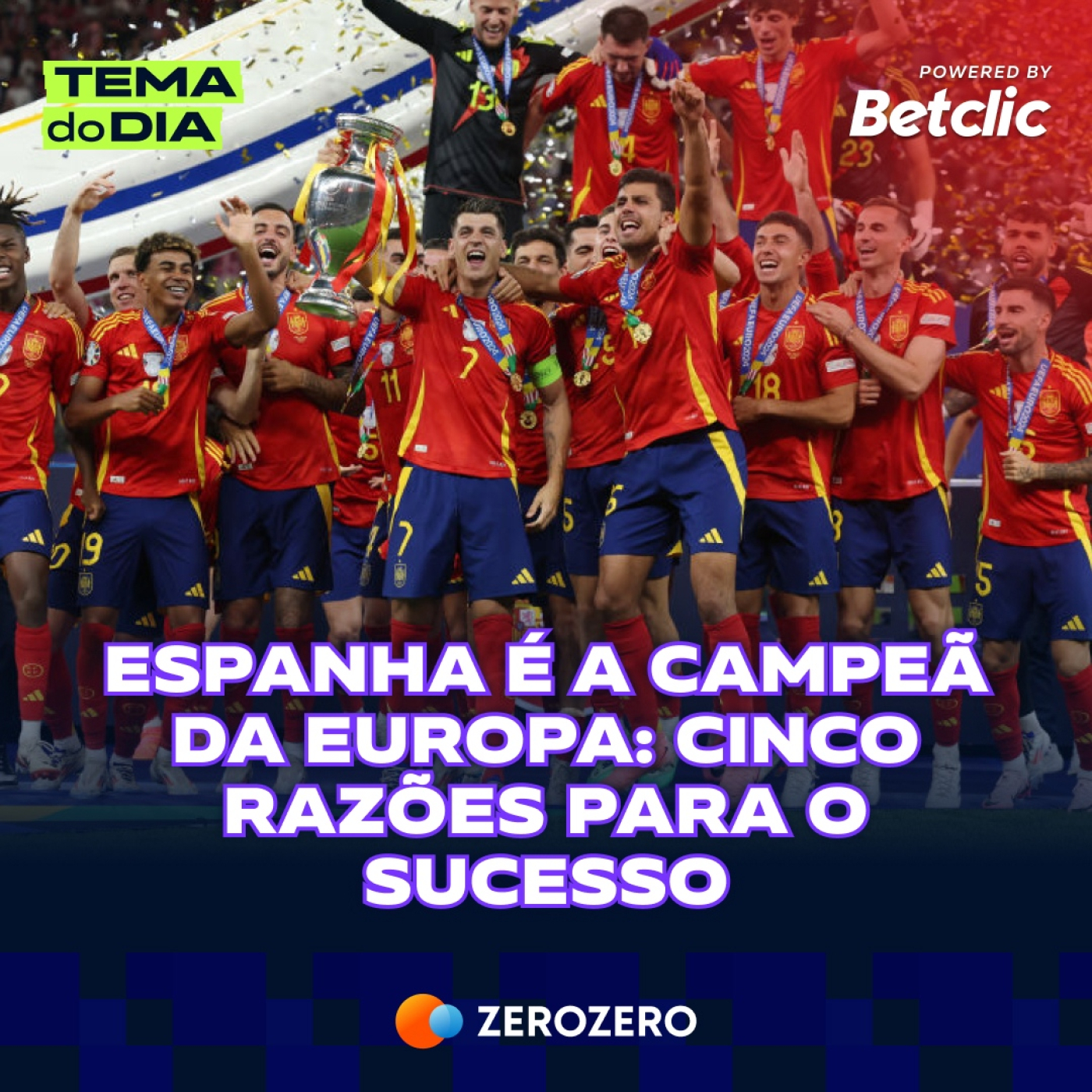 Espanha é a campeã da Europa: cinco razões para o sucesso | 15 jul episode artwork
