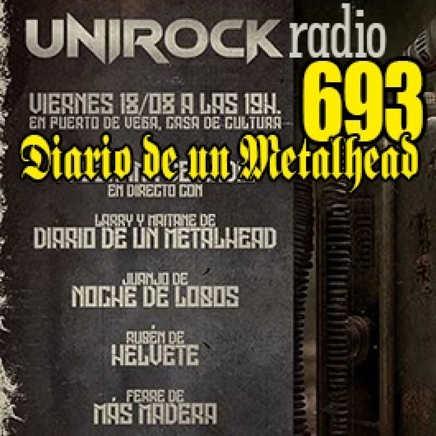 Diario de un Metalhead 693.UNIROCK RADIO episode artwork