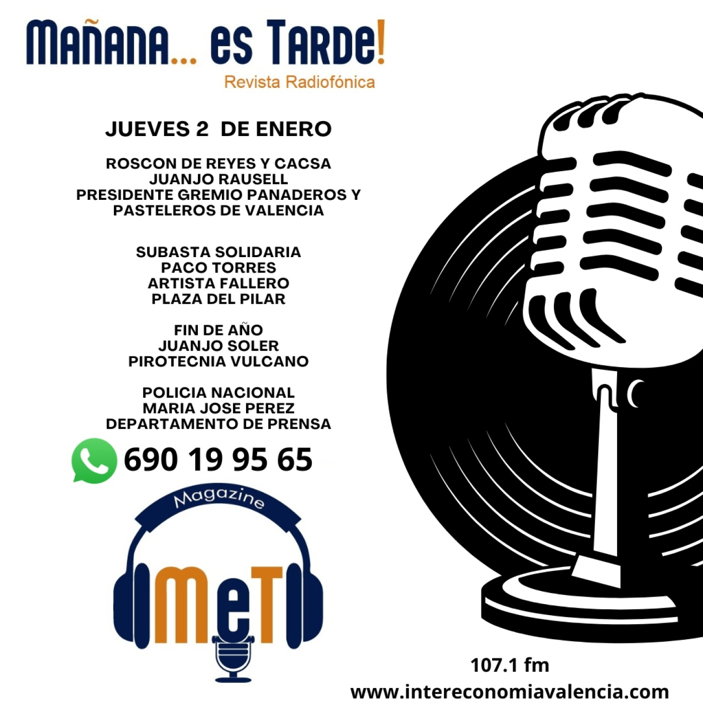 MAÑANA ES TARDE!!! MET