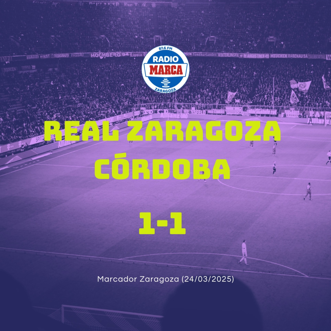 24-03-2025 -Marcador Zaragoza Partido episode artwork