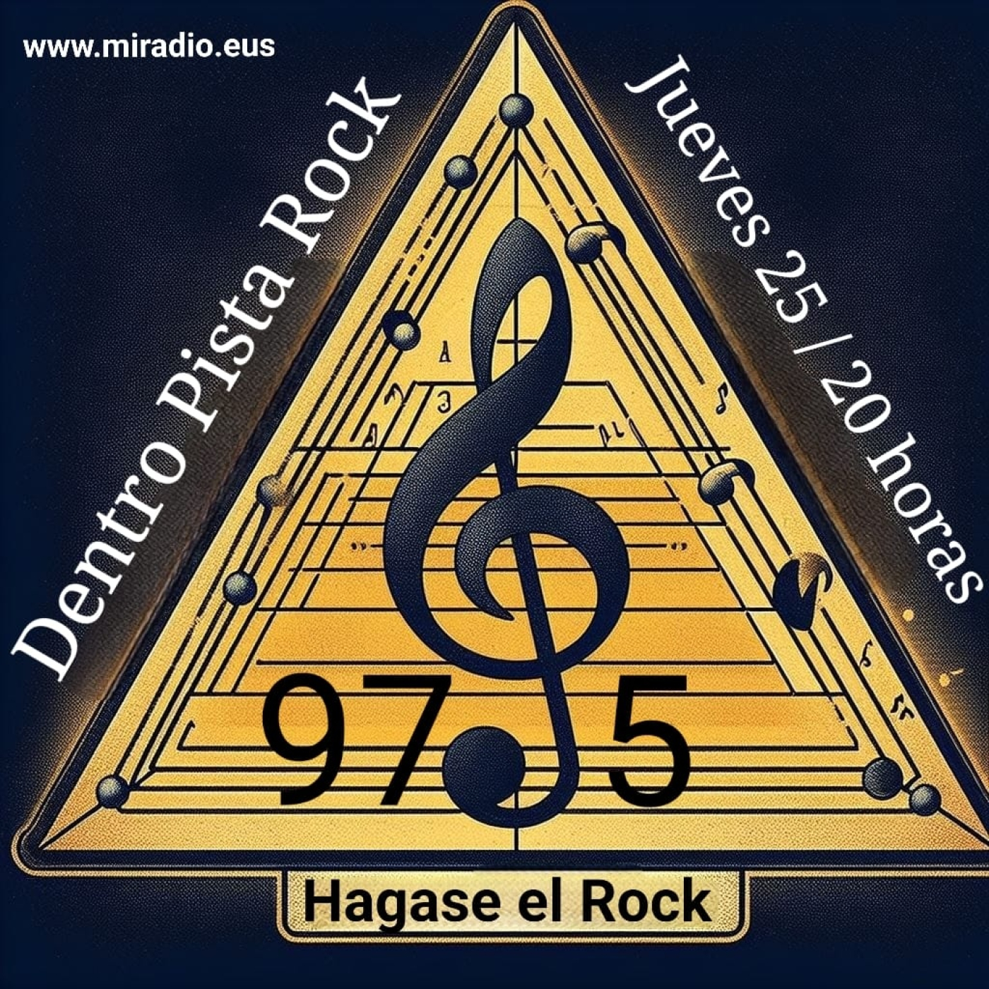 Dentro Pista Rock 97.5 FM