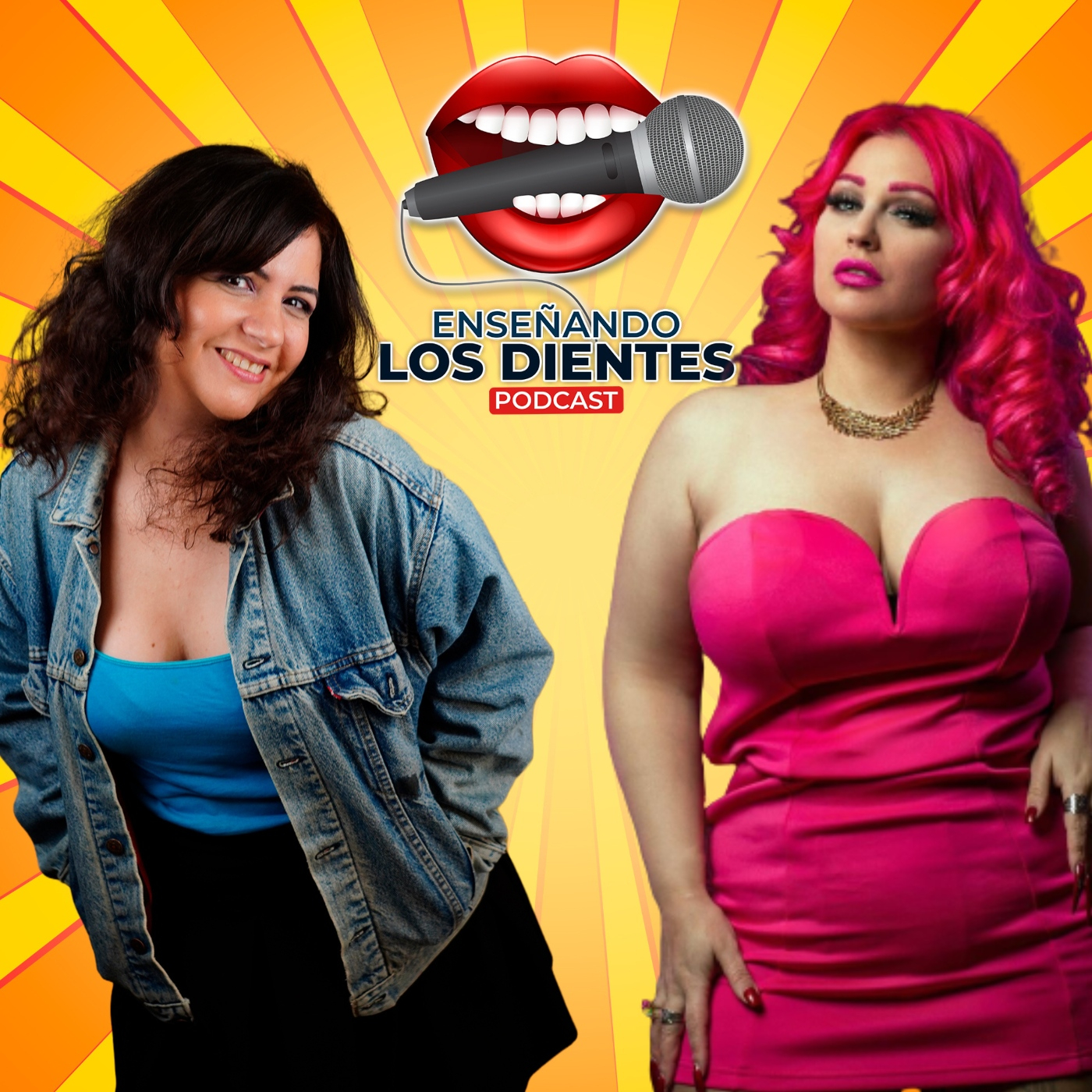 Enseñando los dientes