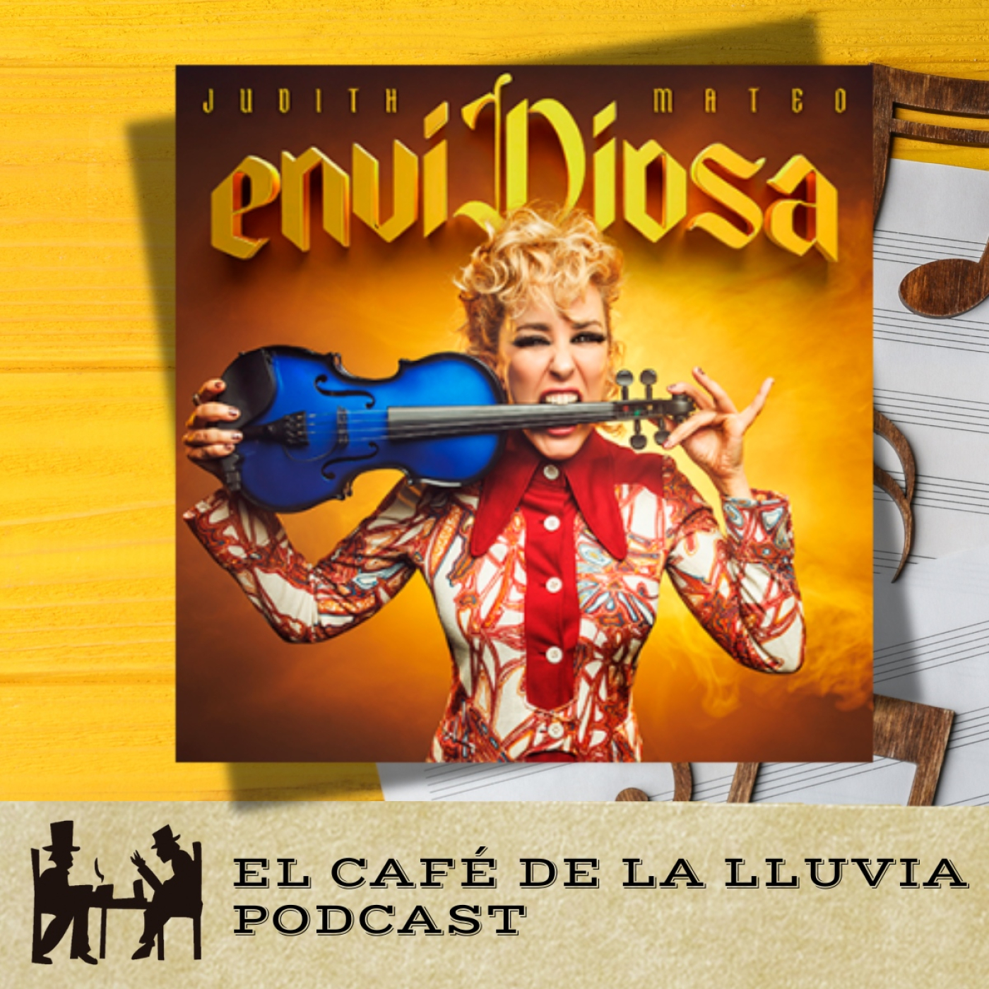 Judith Mateo presenta Envidiosa: rock, violín y versiones imposibles | El Café de la Lluvia
