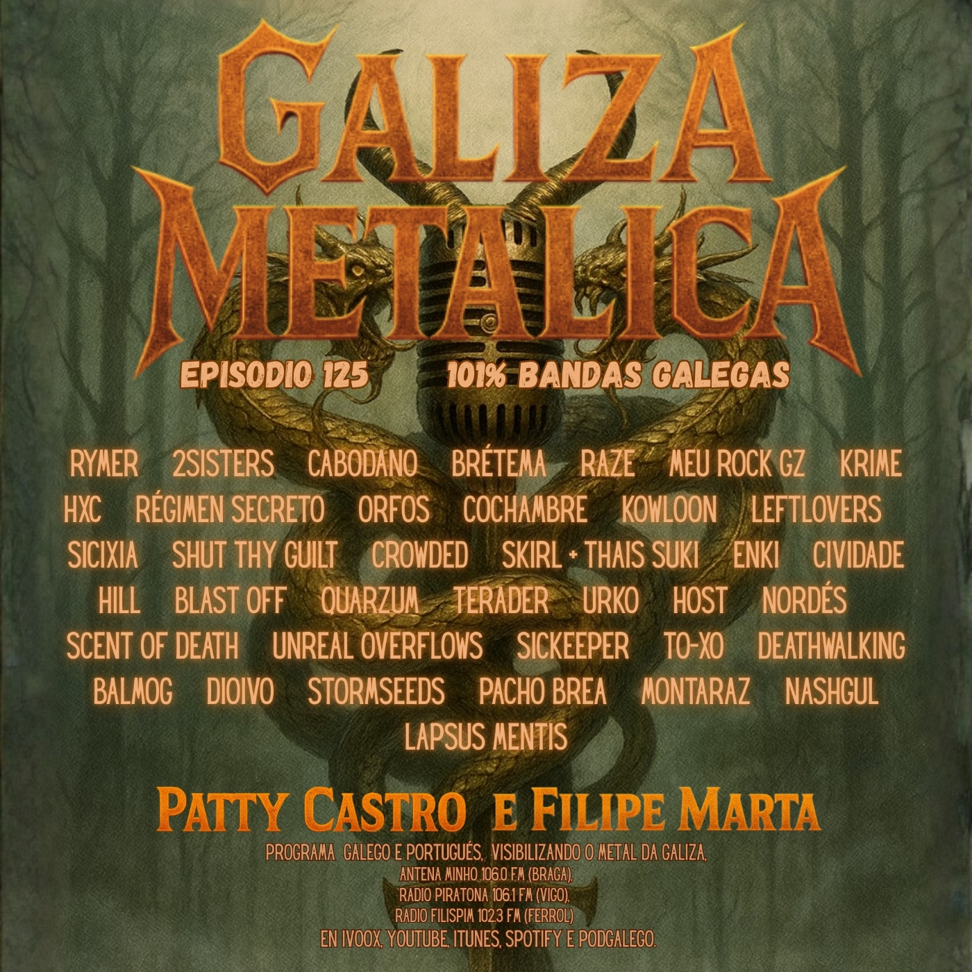 Galiza Metálica 125 Metal 101%Bandas Galegas episode artwork