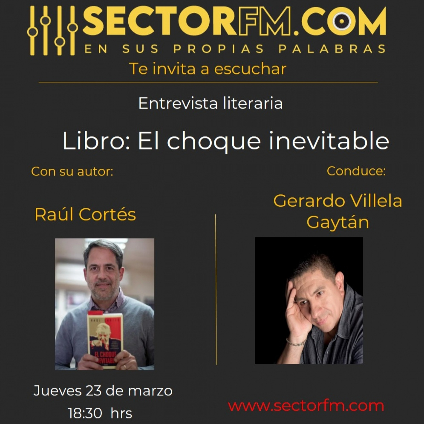 AMLO y los medios publicado en el libro El choque inevitable, entrevista con su autor Raúl Cortés 23-03-23 episode artwork