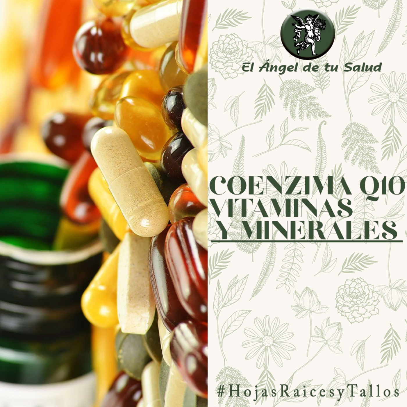 El Ángel de tu Salud - Coezima Q10, Vitaminas y Minerales** episode artwork