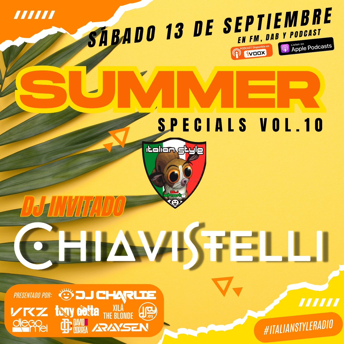 ITALIAN STYLE radio show 1003 13-09-2025 episode artwork