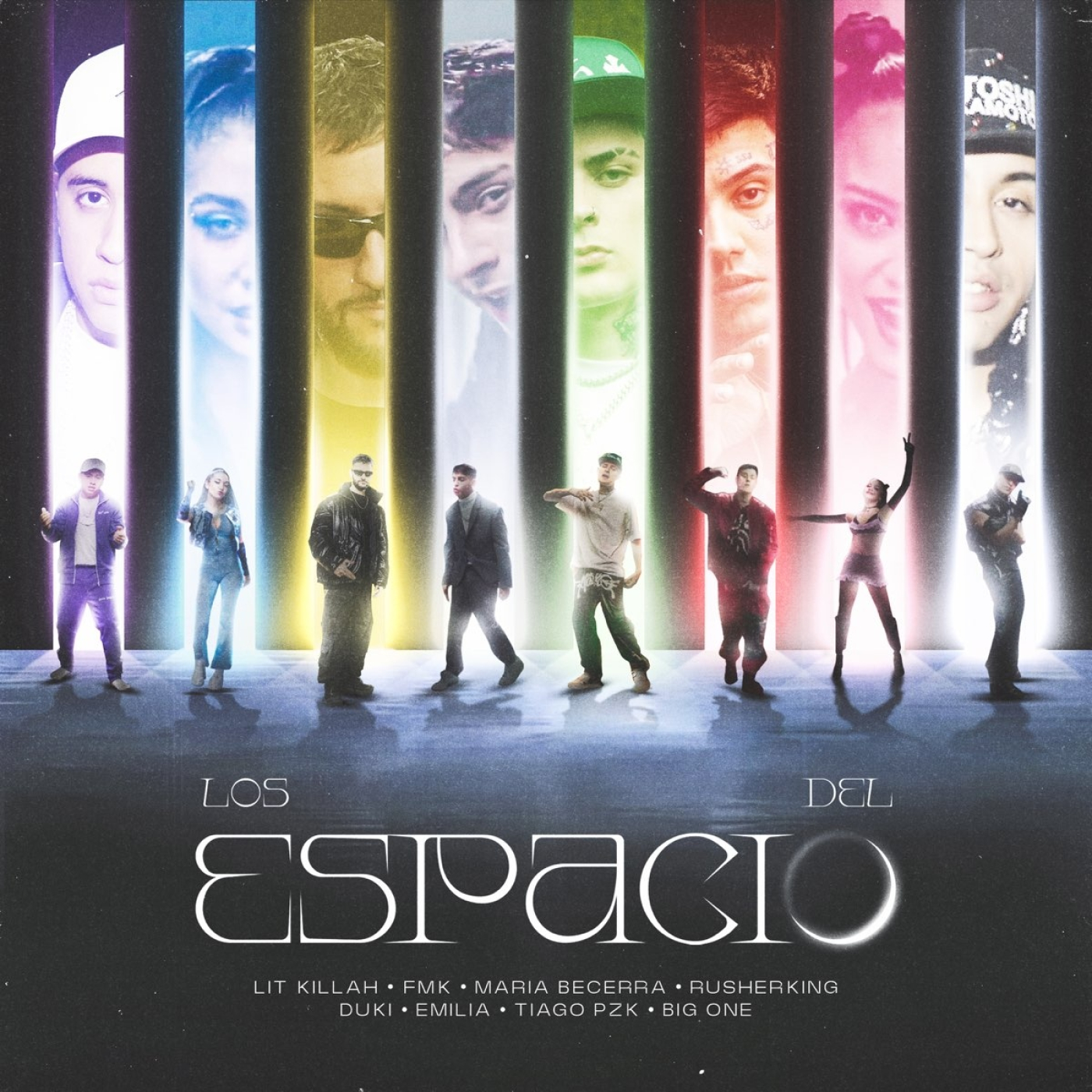 Los del Espacio, el grupo que conforman María Becerra y Rusherking, lanzó  su nueva canción