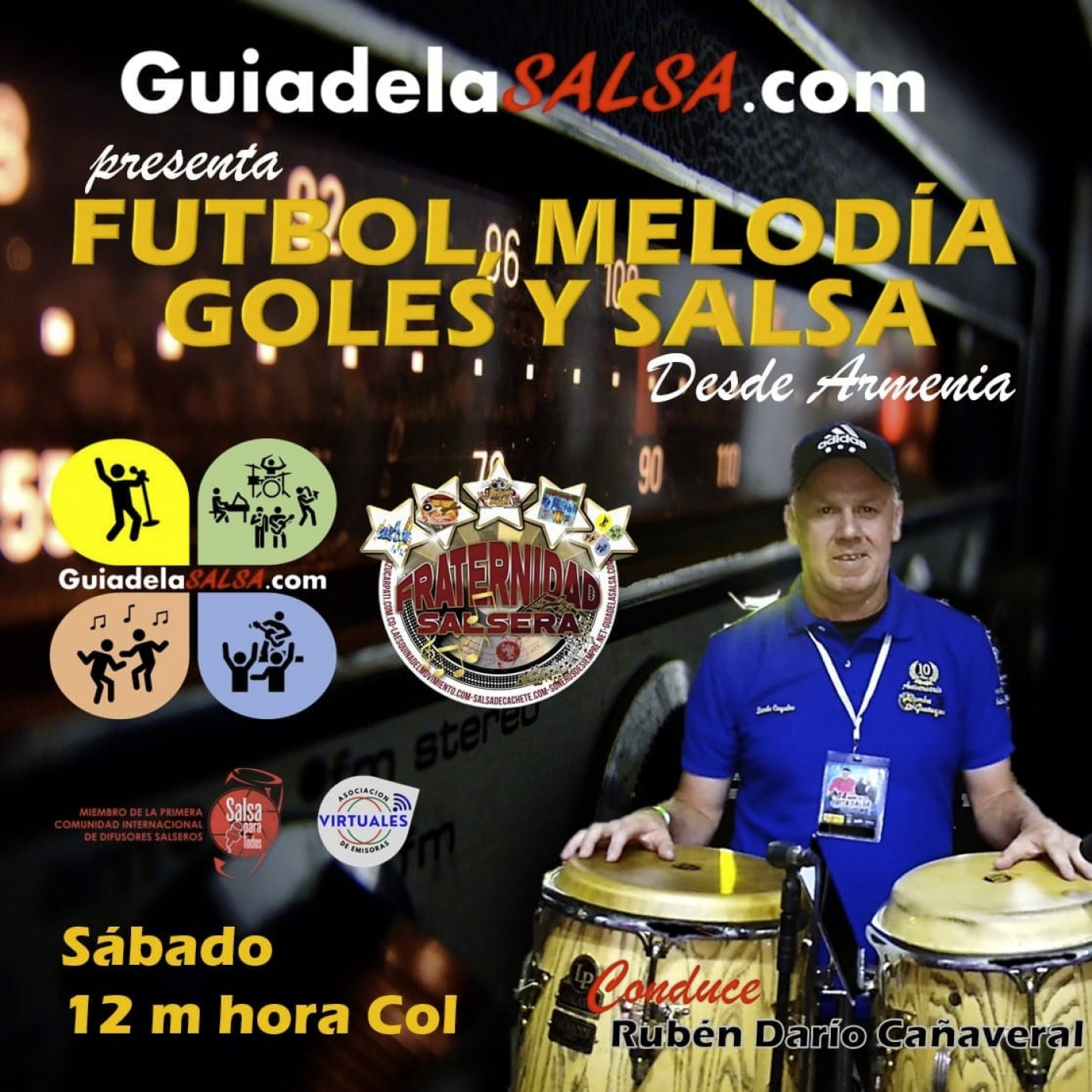 FUTBOL, MELODIA, GOLES y SALSA.