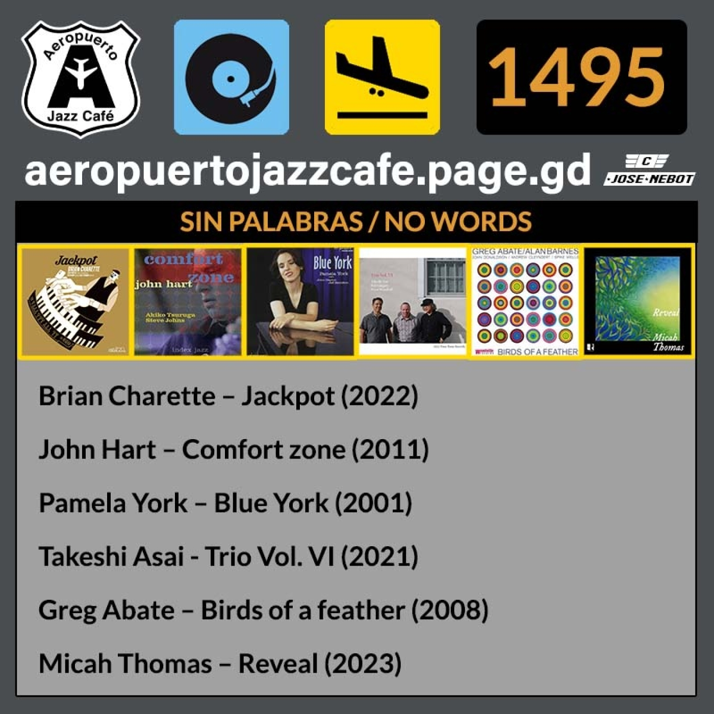 Aeropuerto Jazz Café 1495-NW episode artwork