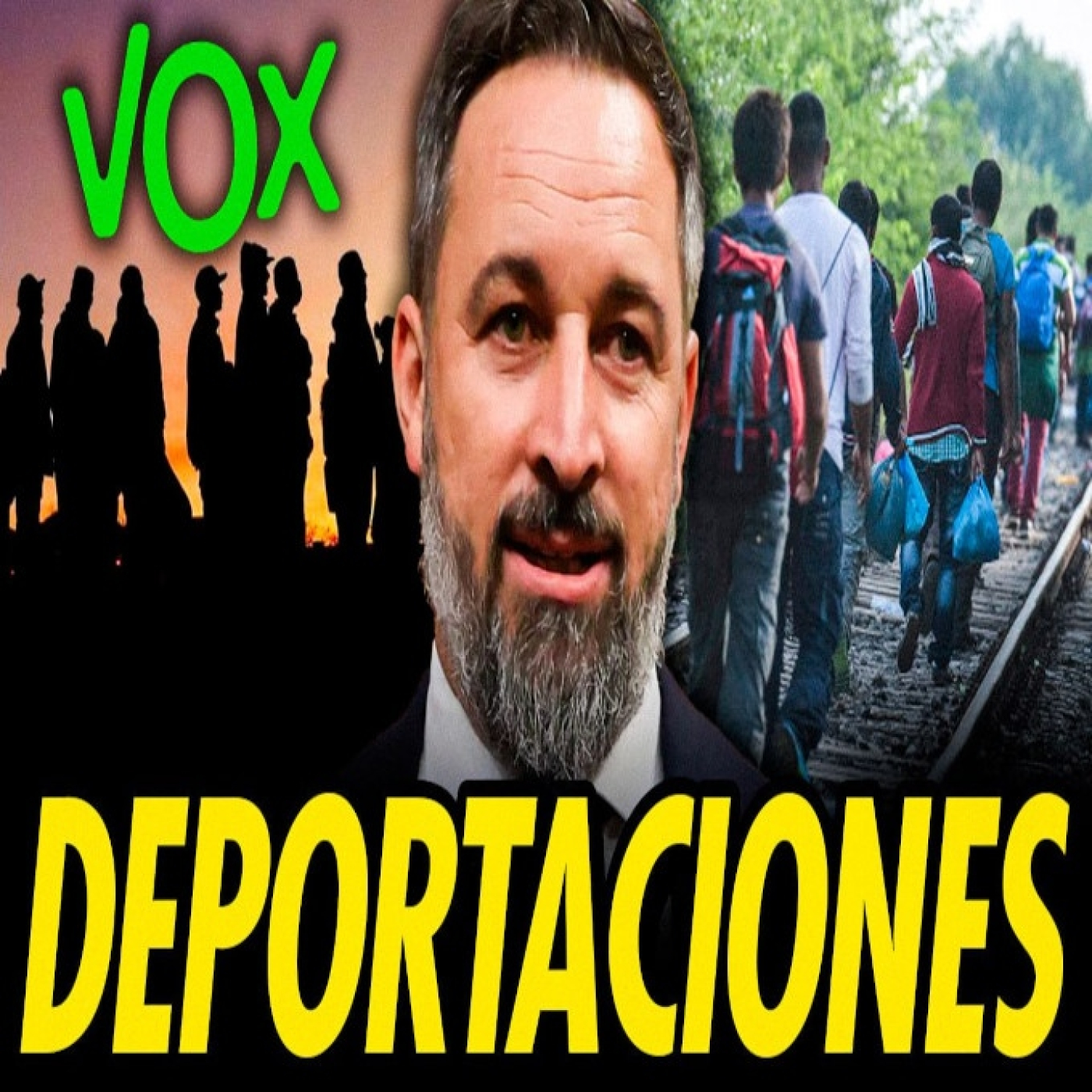 VOX ENLOQUECE Y QUIERE EXPULSAR A 8 MILLONES DE PERSONAS