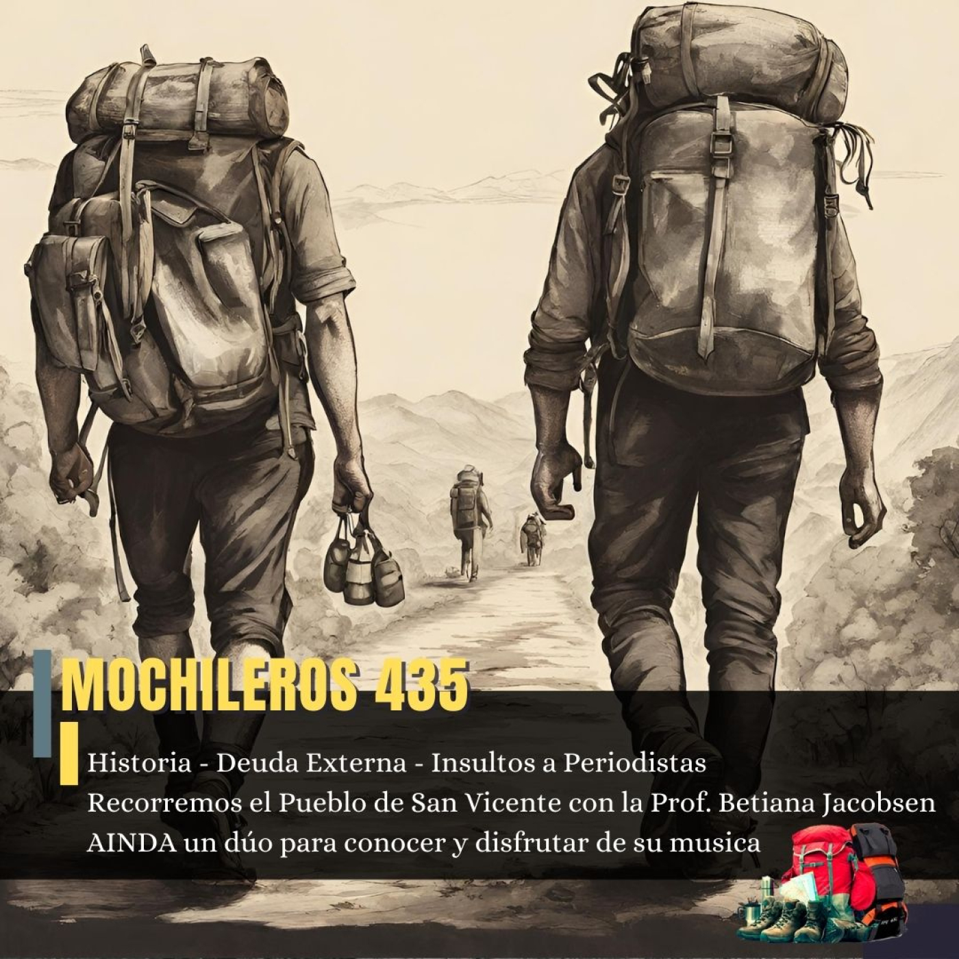 435 Mochileros 18 de Abril de 2025 episode artwork
