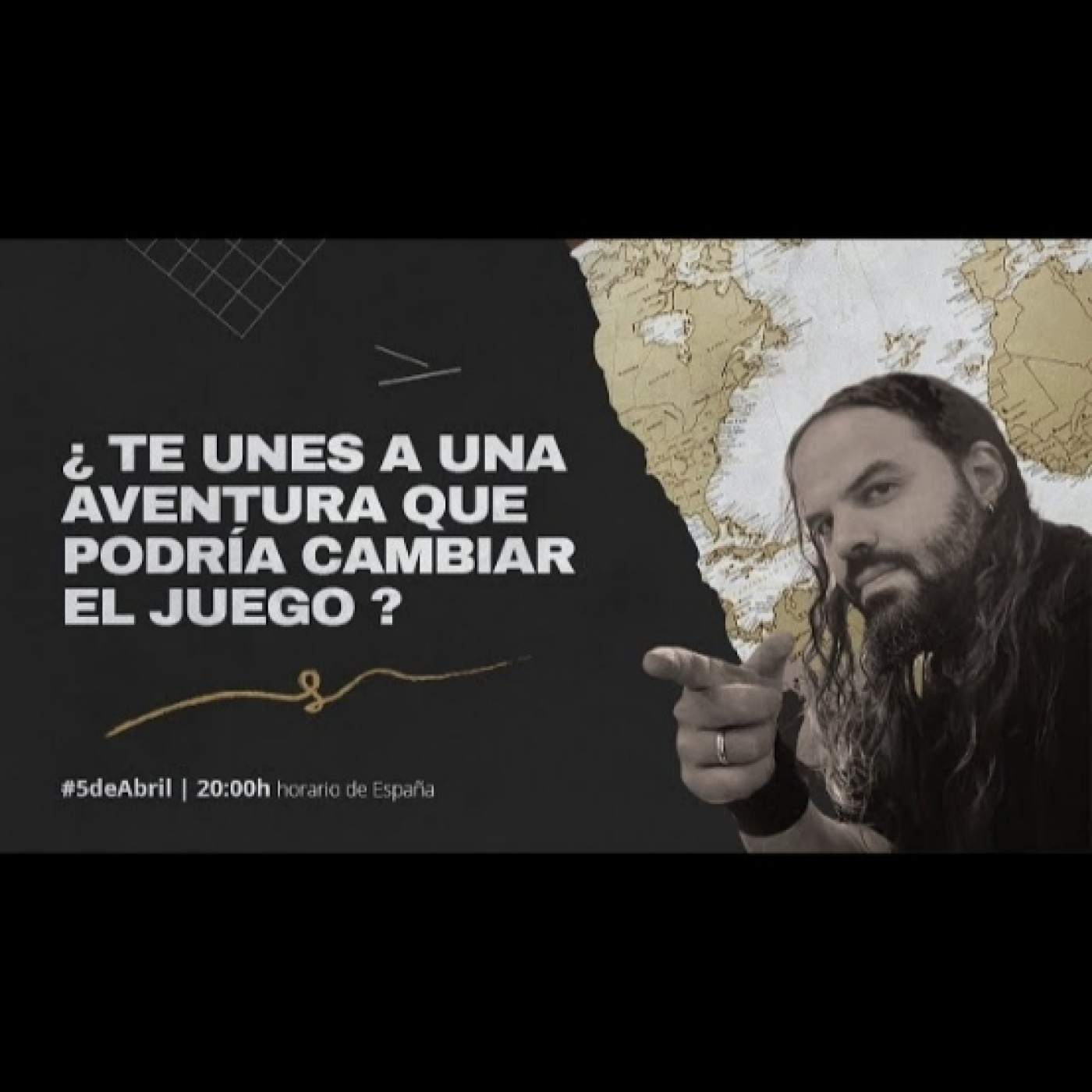 ¿TE UNES A UNA AVENTURA QUE PODRÍA CAMBIAR EL JUEGO?